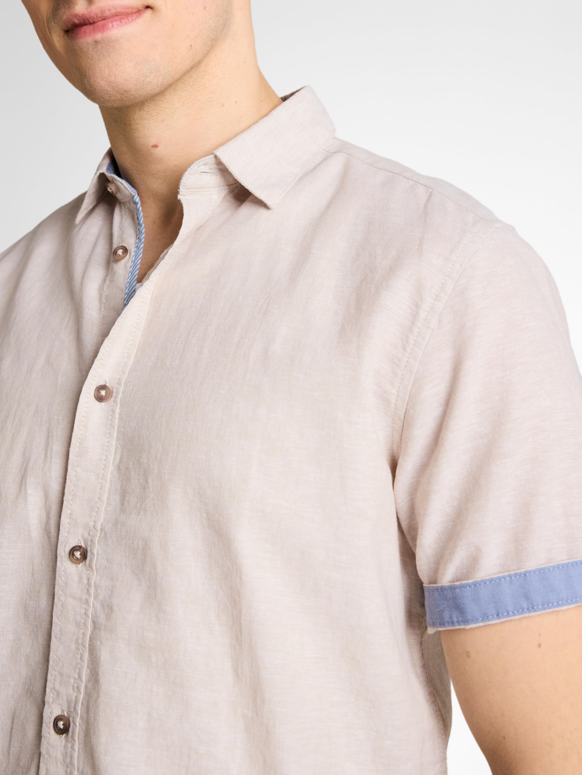 tom-tailor-herren-baumwollhemd-mit-leinen image 4