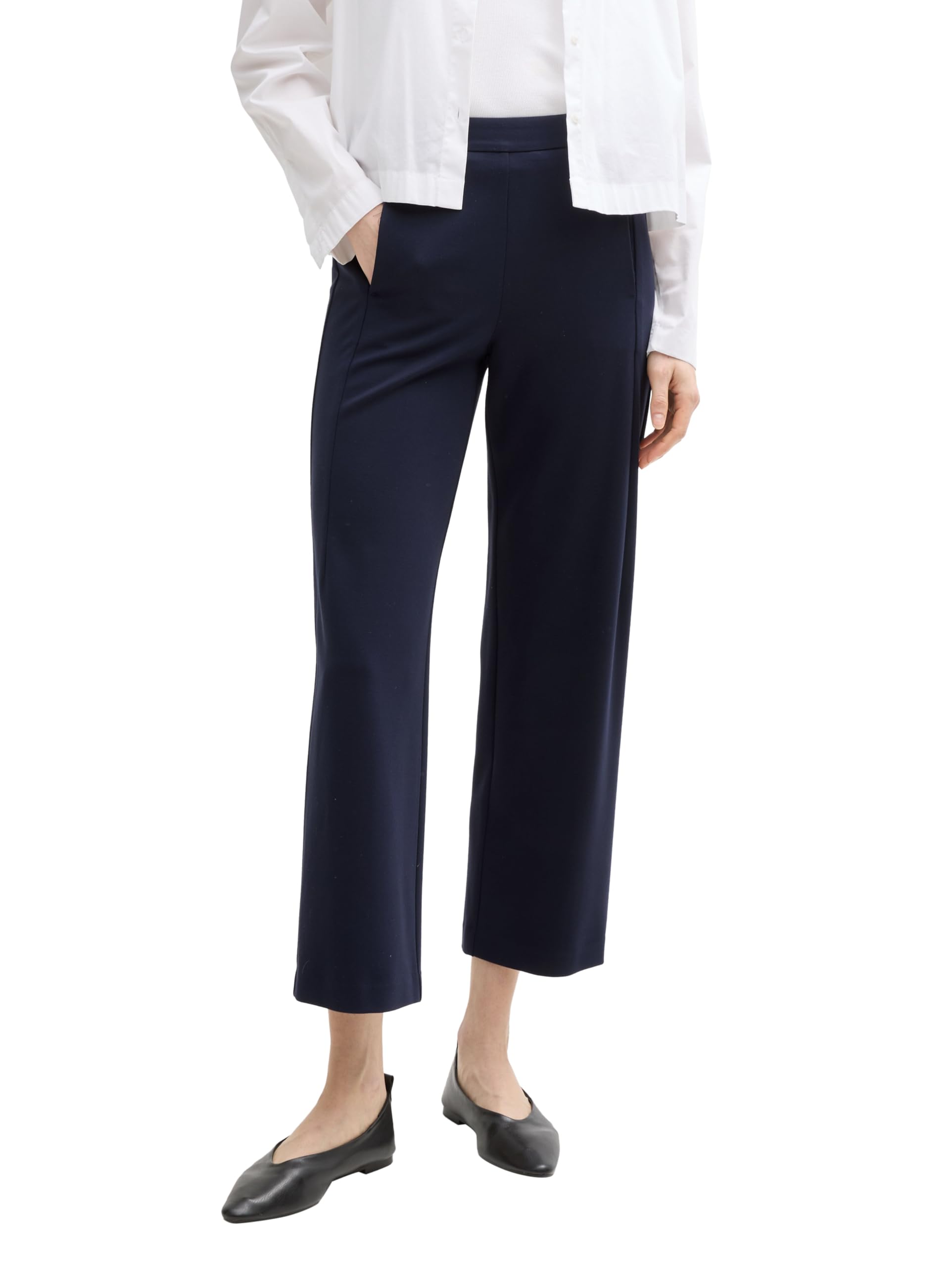 tom-tailor-damen-cropped-straight-leg-hose image 7