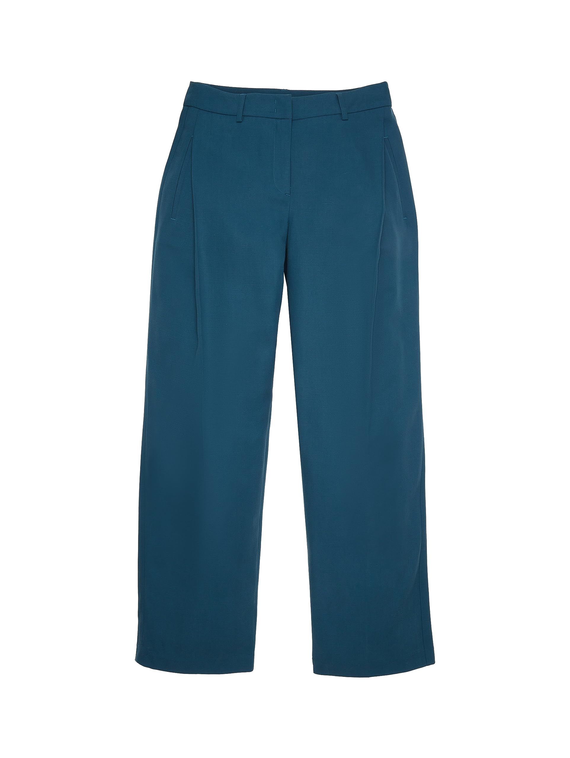 tom-tailor-damen-straight-leg-hose-mit-b-gelfalte-elastisch-bequem-gr-e-34-48 image 5