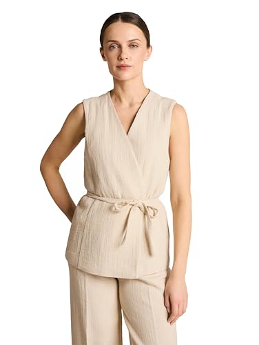 tom-tailor-damen-crinkle-blazer-weste-mit-leinenanteil-modell-1049781 image 8