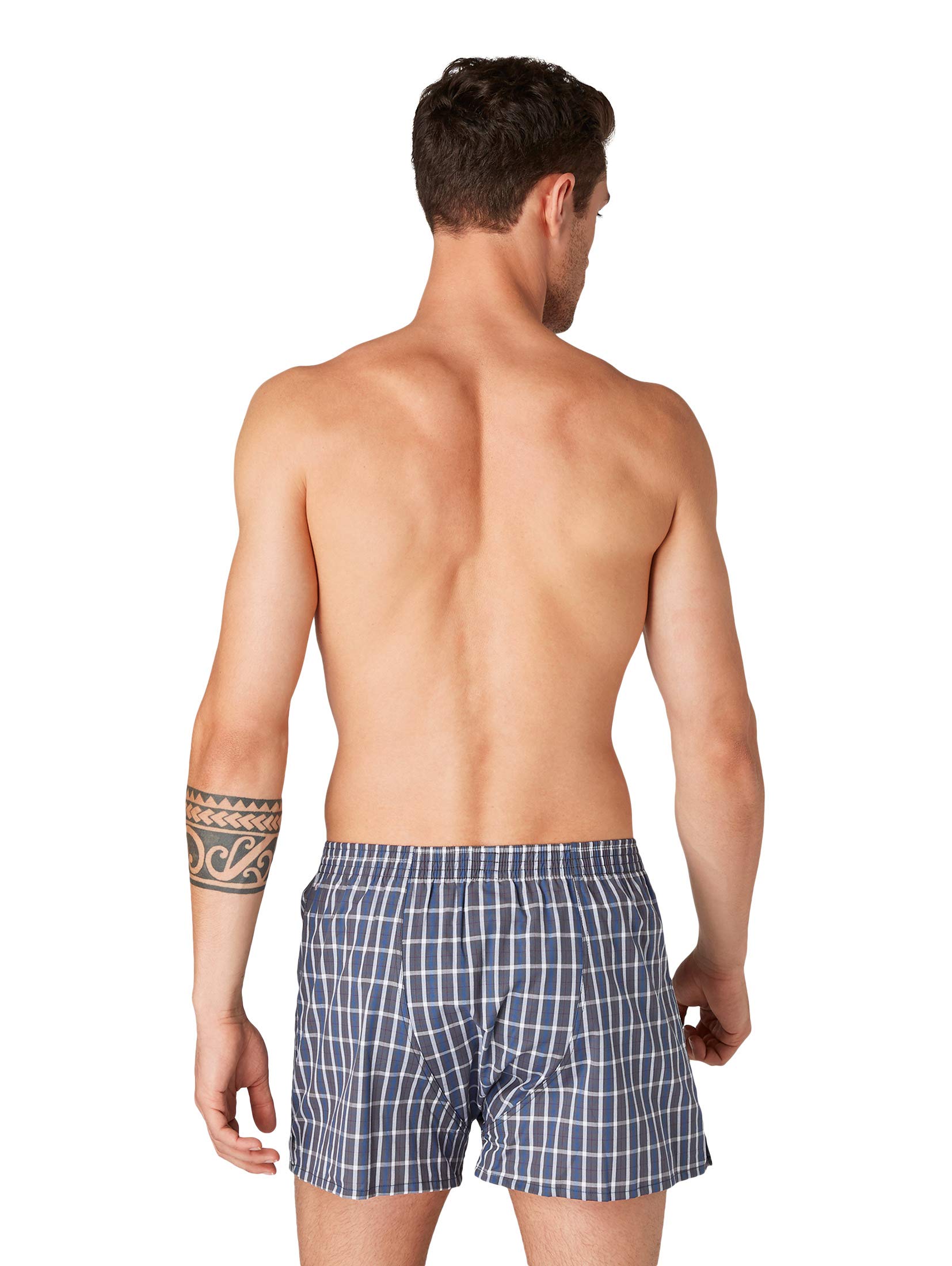 tom-tailor-herren-boxershorts-blau-kariert-2er-pack image 2