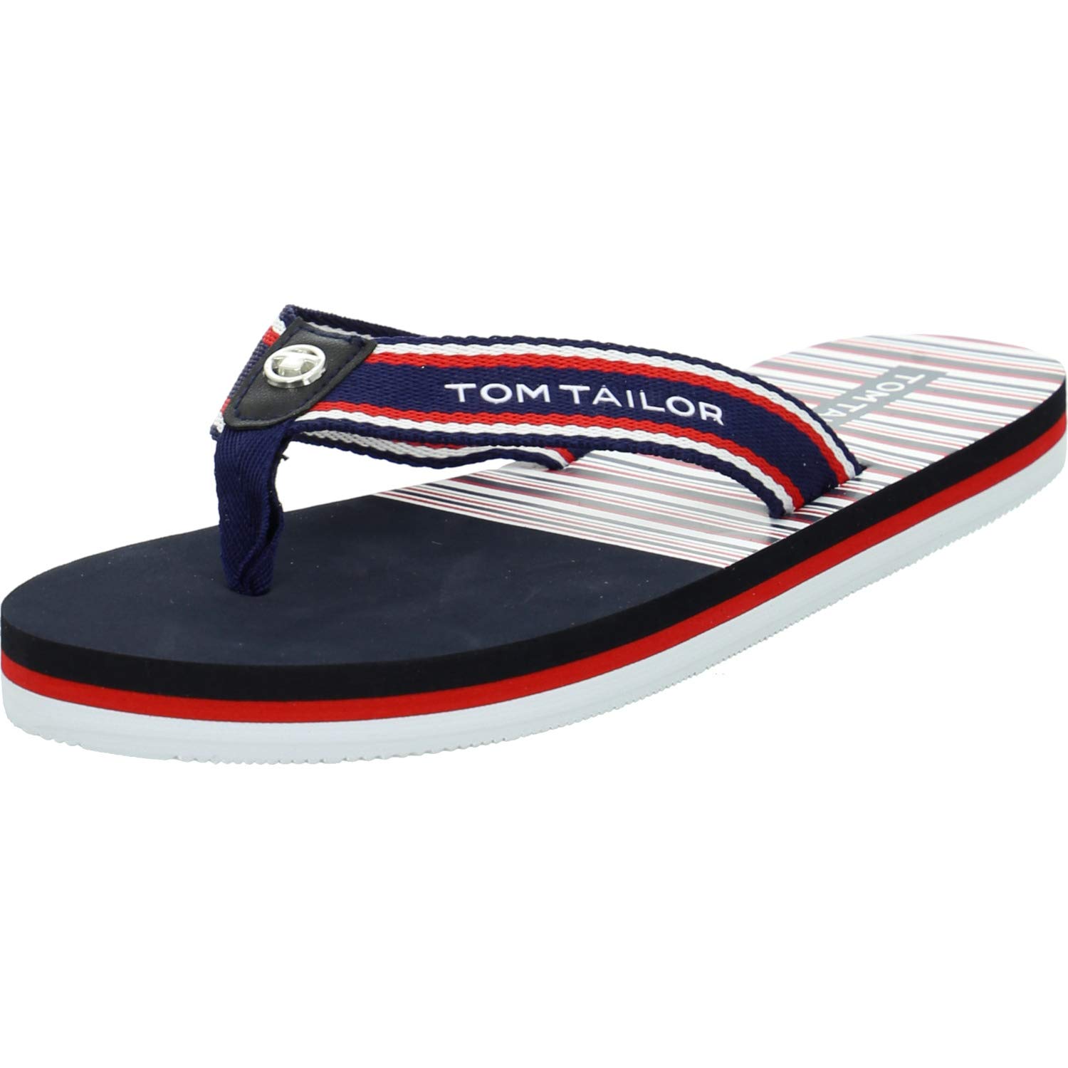 tom-tailor-1191802-flipflop-damen-navy-white-red-36-eu image 1
