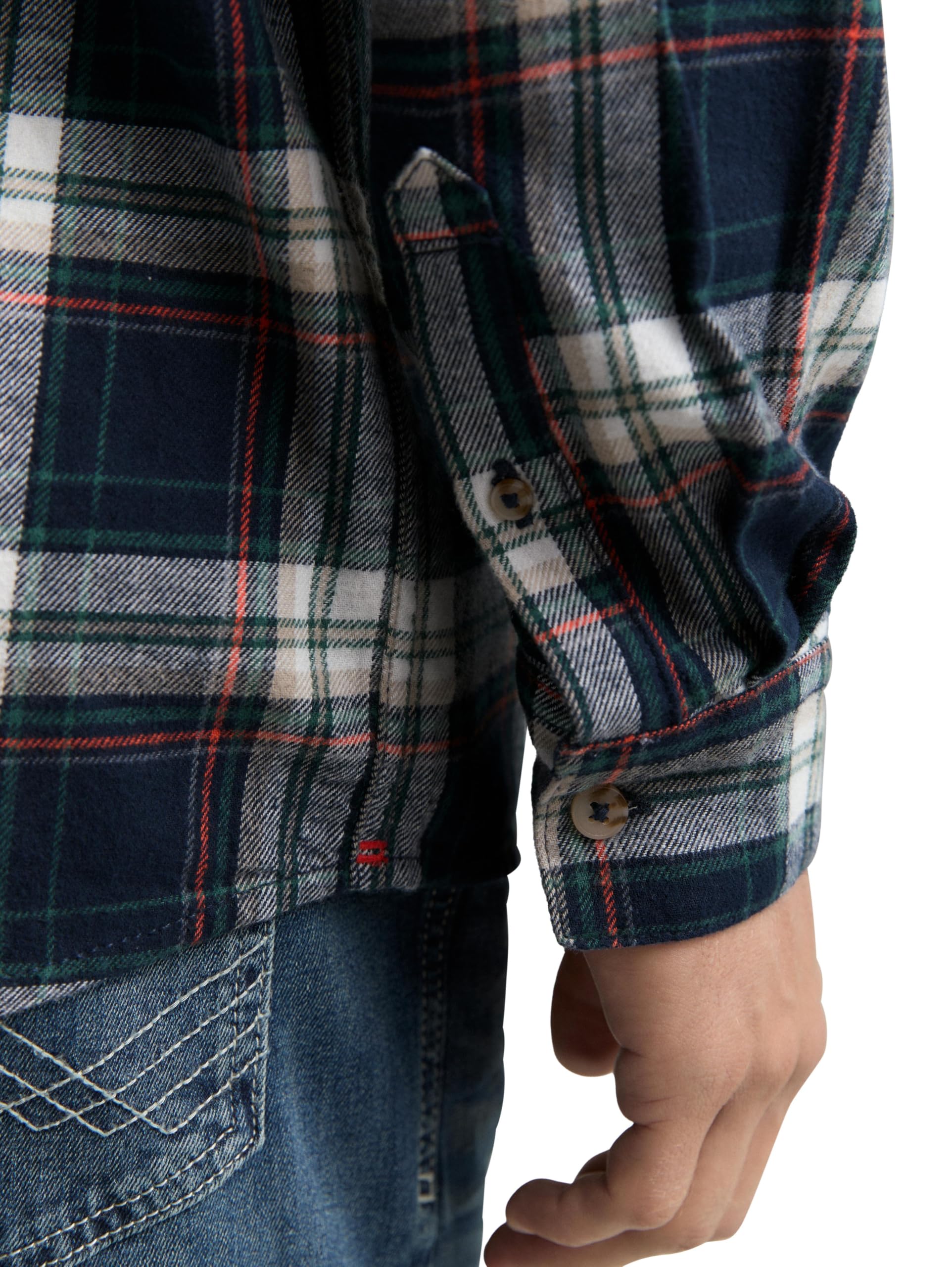 tom-tailor-herren-1047337-comfort-fit-flanell-hemd-mit-karomuster image 4