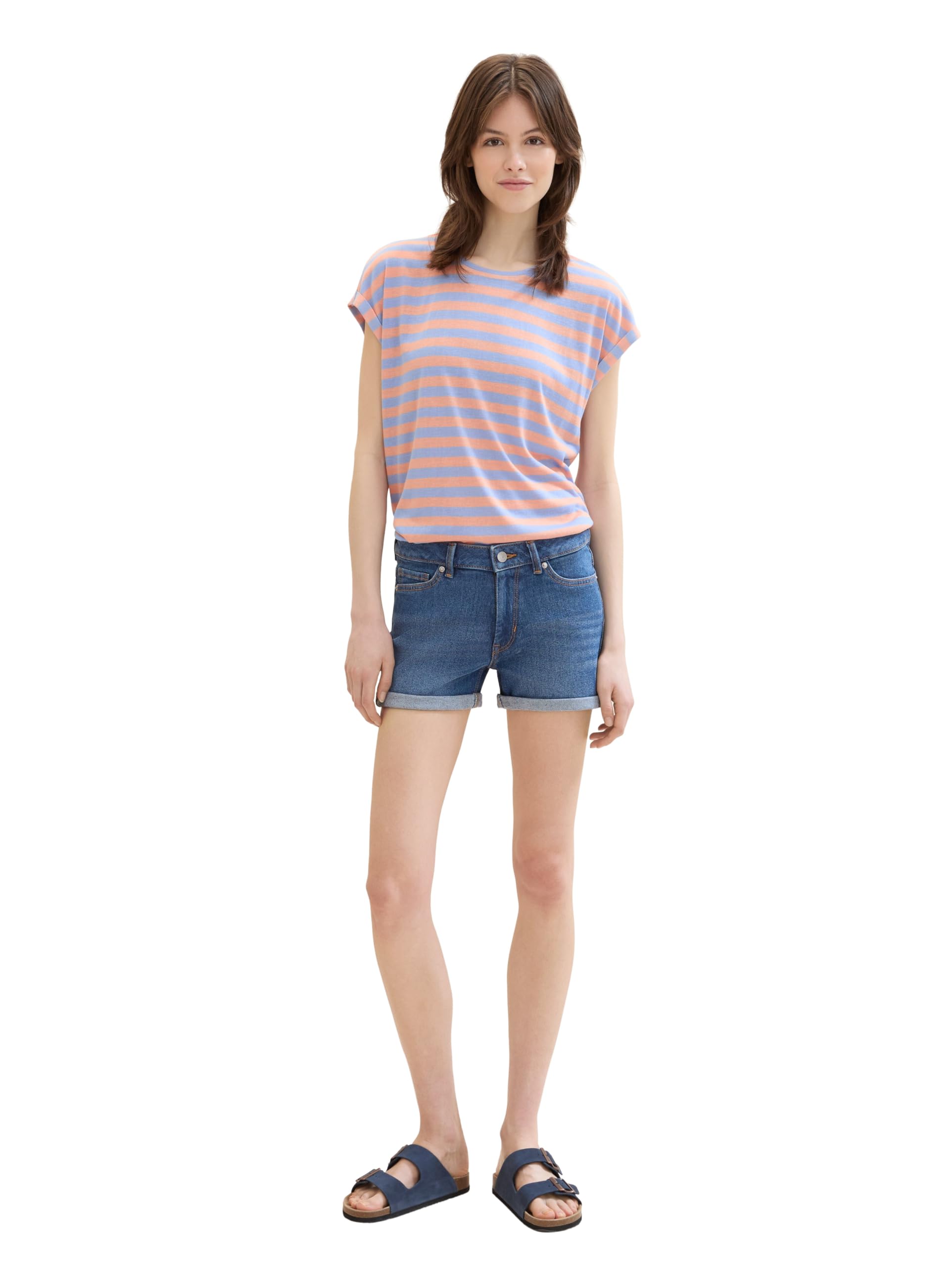 tom-tailor-denim-damen-basic-denim-shorts image 4