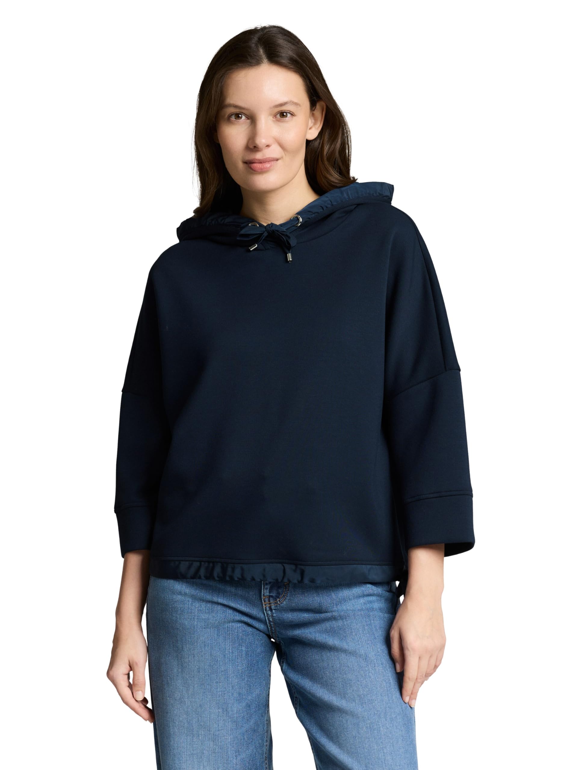 tom-tailor-damen-sweatshirt-kapuzenpullover-1er-pack image 7