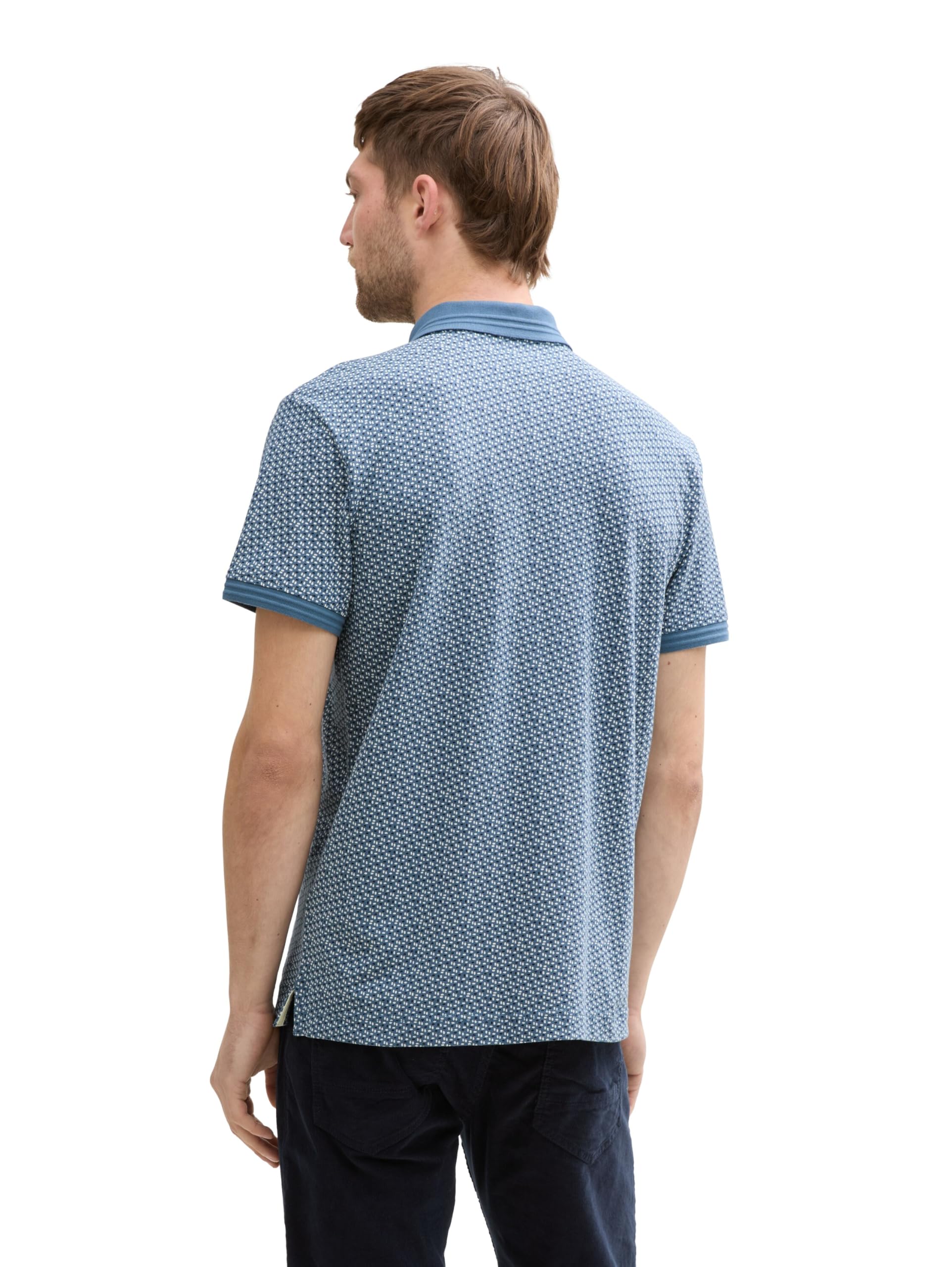 tom-tailor-herren-poloshirt-mit-muster-2 image 2