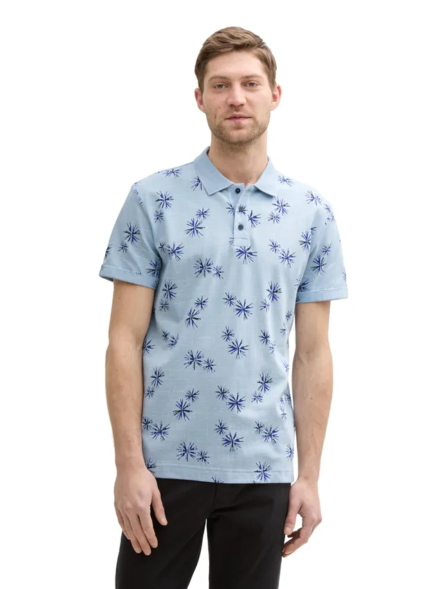 tom-tailor-herren-poloshirt-mit-muster-4 image 1