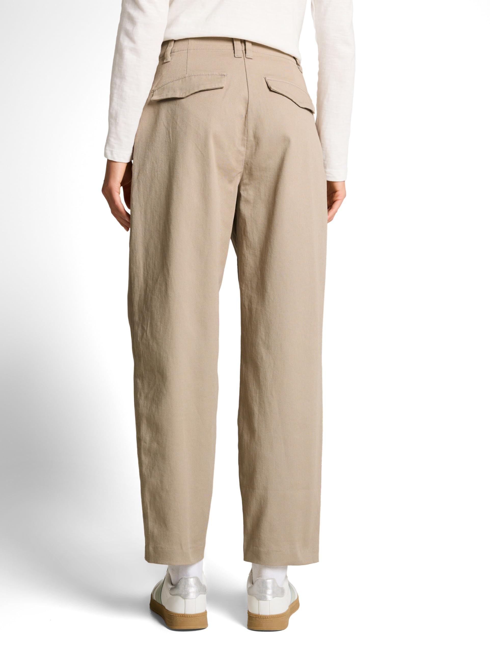 tom-tailor-damen-tapered-fit-stoffhose image 2