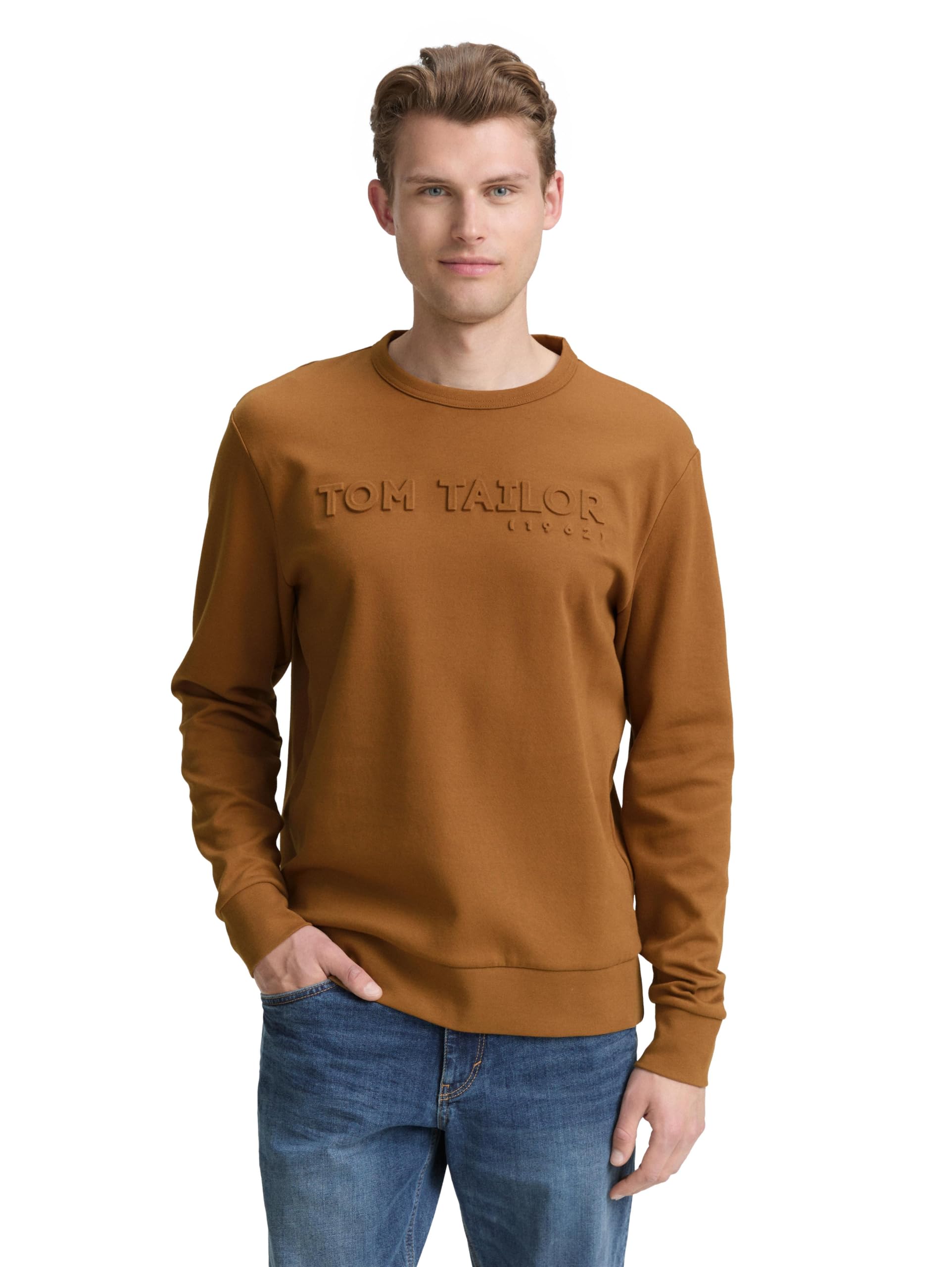 tom-tailor-1047830-herren-sweatshirt-mit-logo-print image 1