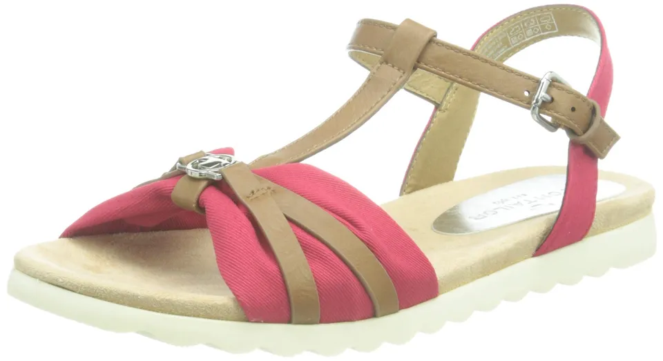 tom-tailor-1194901-damen-flache-sandale-mit-kn-chelschnalle image 1