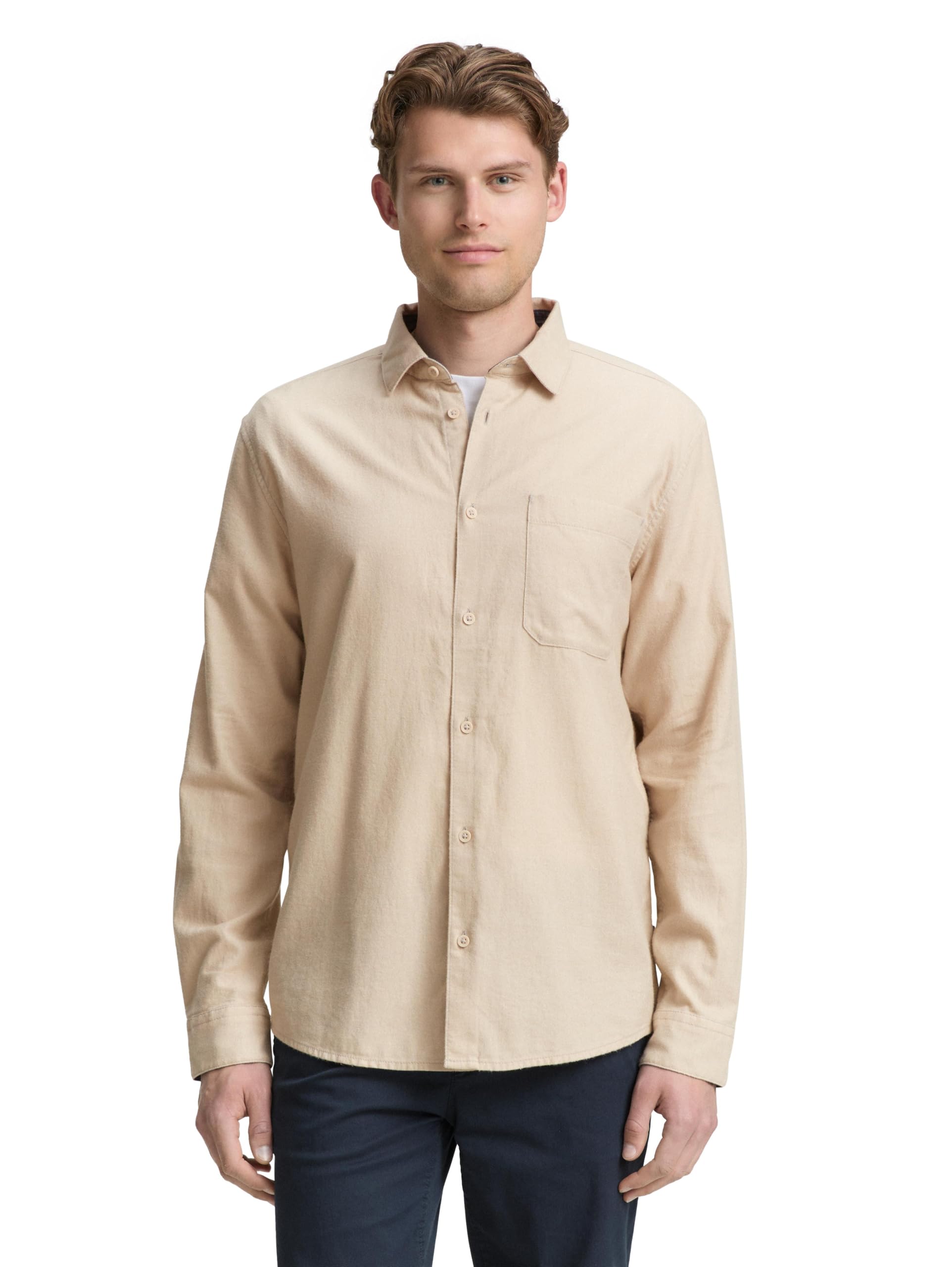 tom-tailor-1047339-herren-regular-fit-hemd-aus-baumwolle image 6