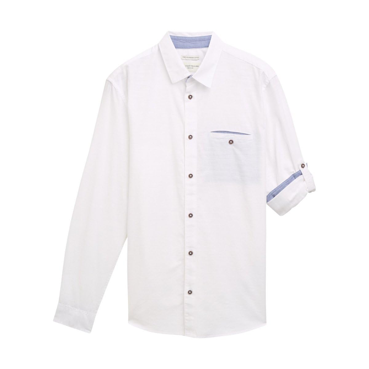 tom-tailor-herren-hemd-1045075-fitted-fit-1er-pack image 1