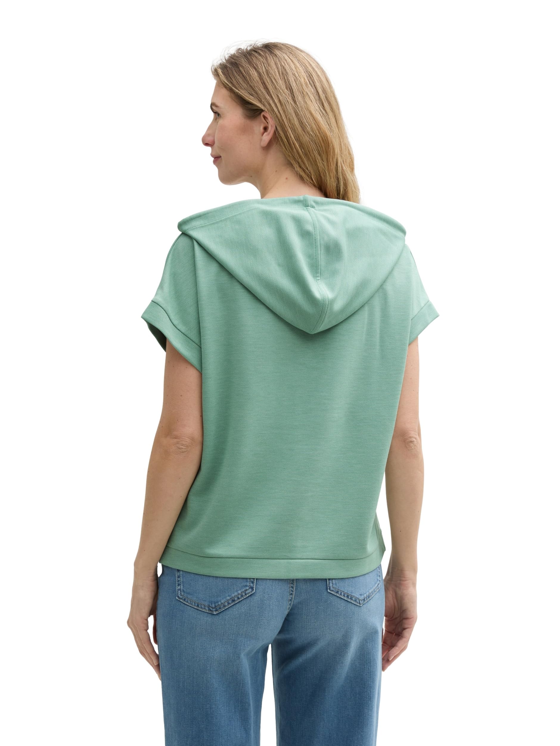 tom-tailor-damen-sweatshirt-l-ssiger-casual-look-kuscheliger-baumwoll-mix image 5