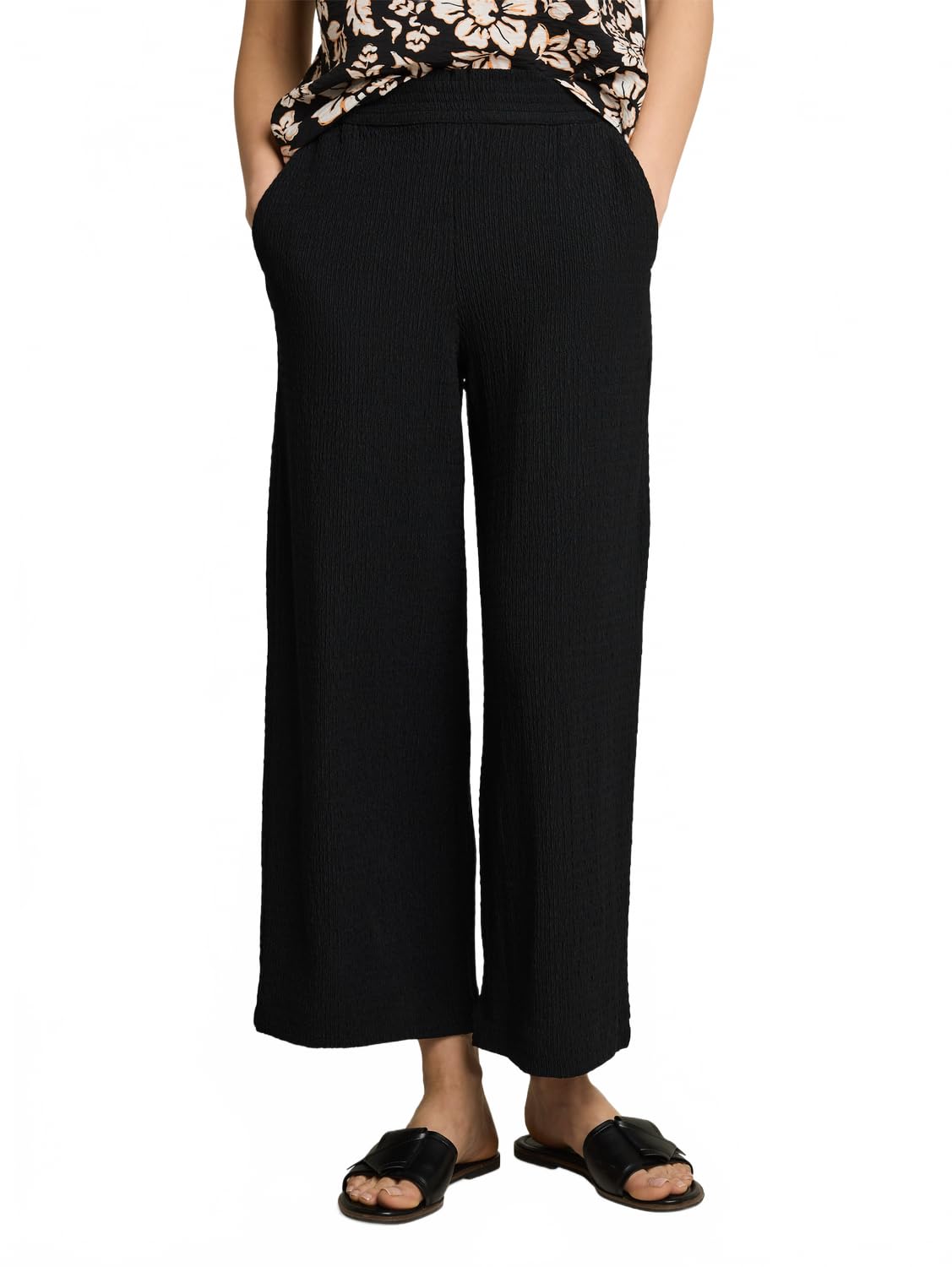 tom-tailor-denim-damen-crinkle-culotte-hose-1051410 image 5