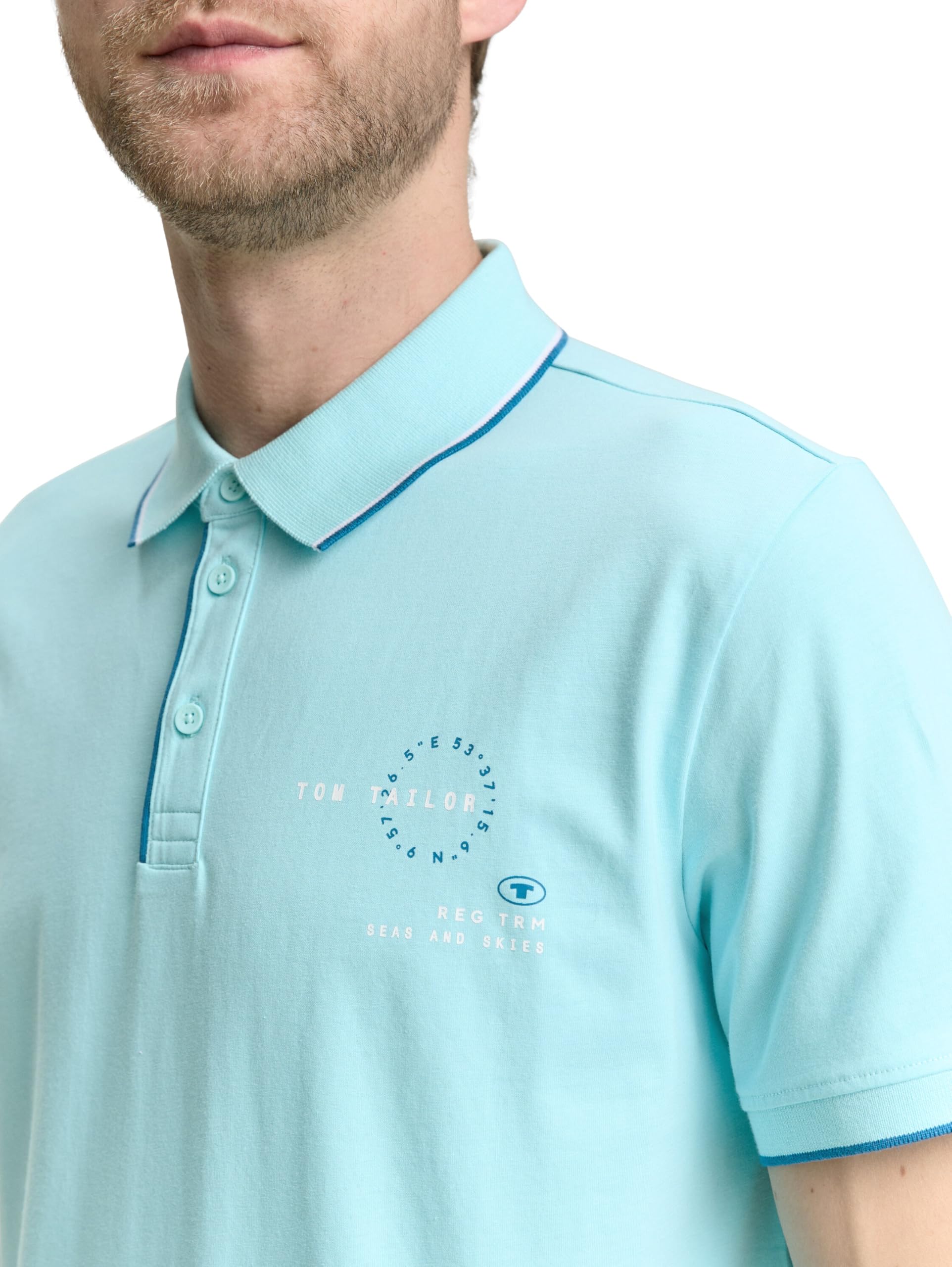 tom-tailor-poloshirt-unifarben-herren image 4