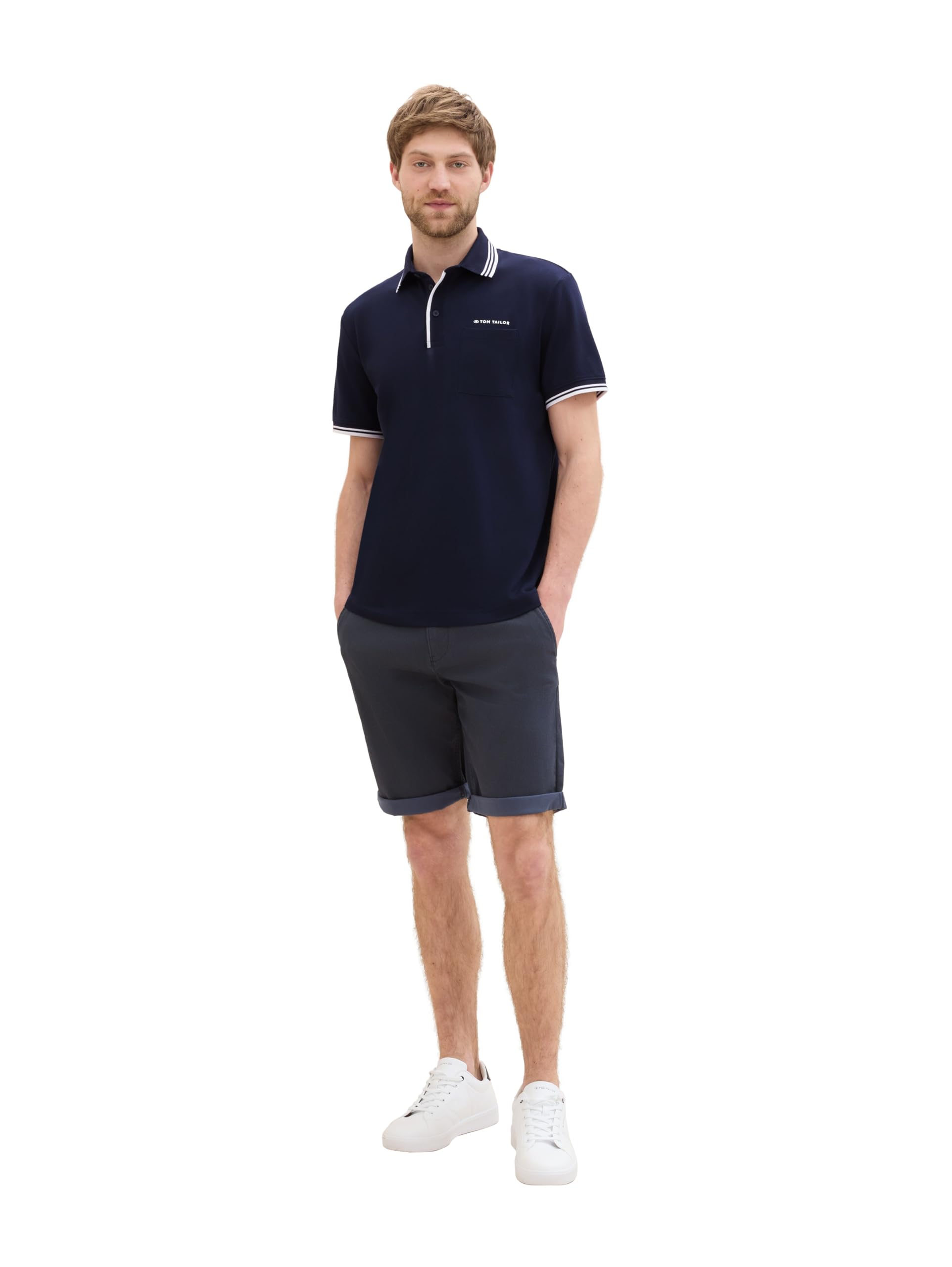 tom-tailor-herren-basic-piqu-poloshirt-mit-farbigen-details image 4
