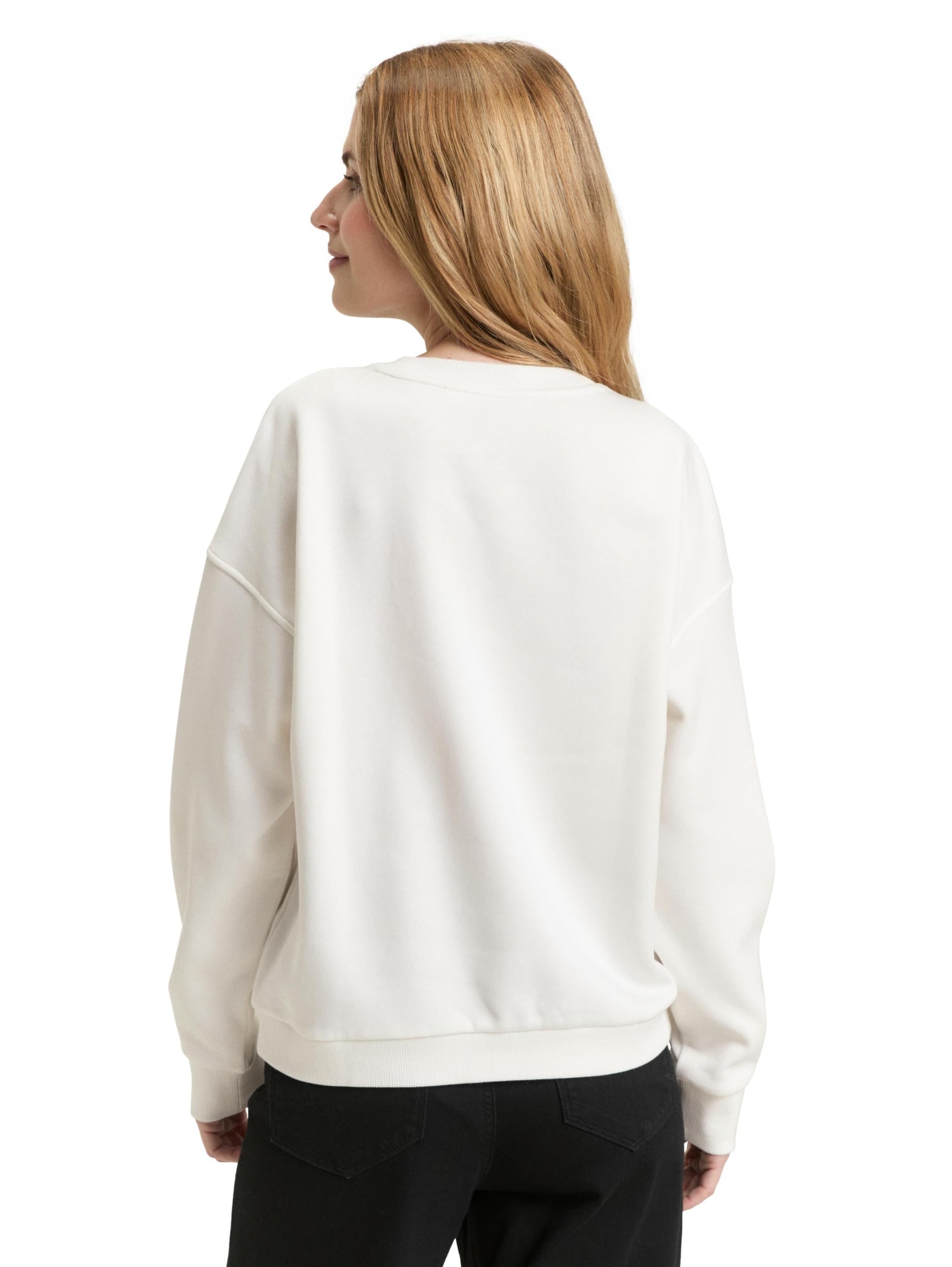 tom-tailor-damen-sweatshirt-mit-rundhalsausschnitt image 3