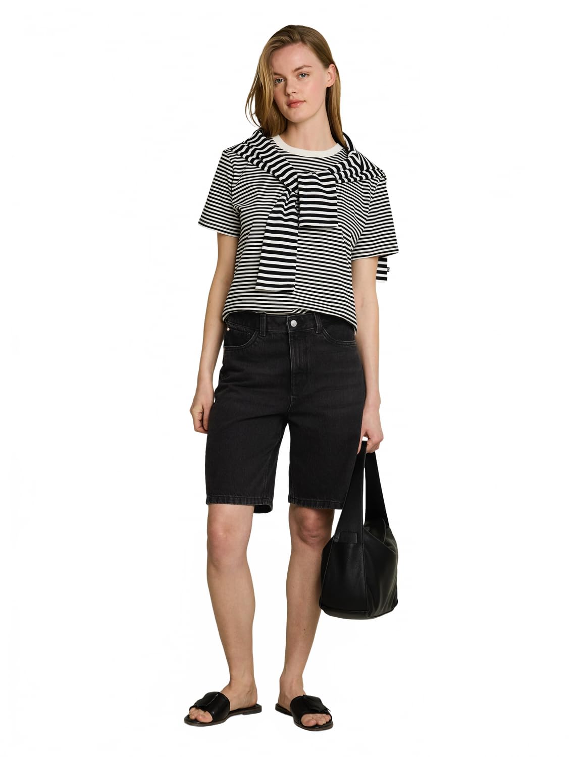 tom-tailor-denim-ttelin-straight-bermuda-jeans-shorts-1051468-damen image 2