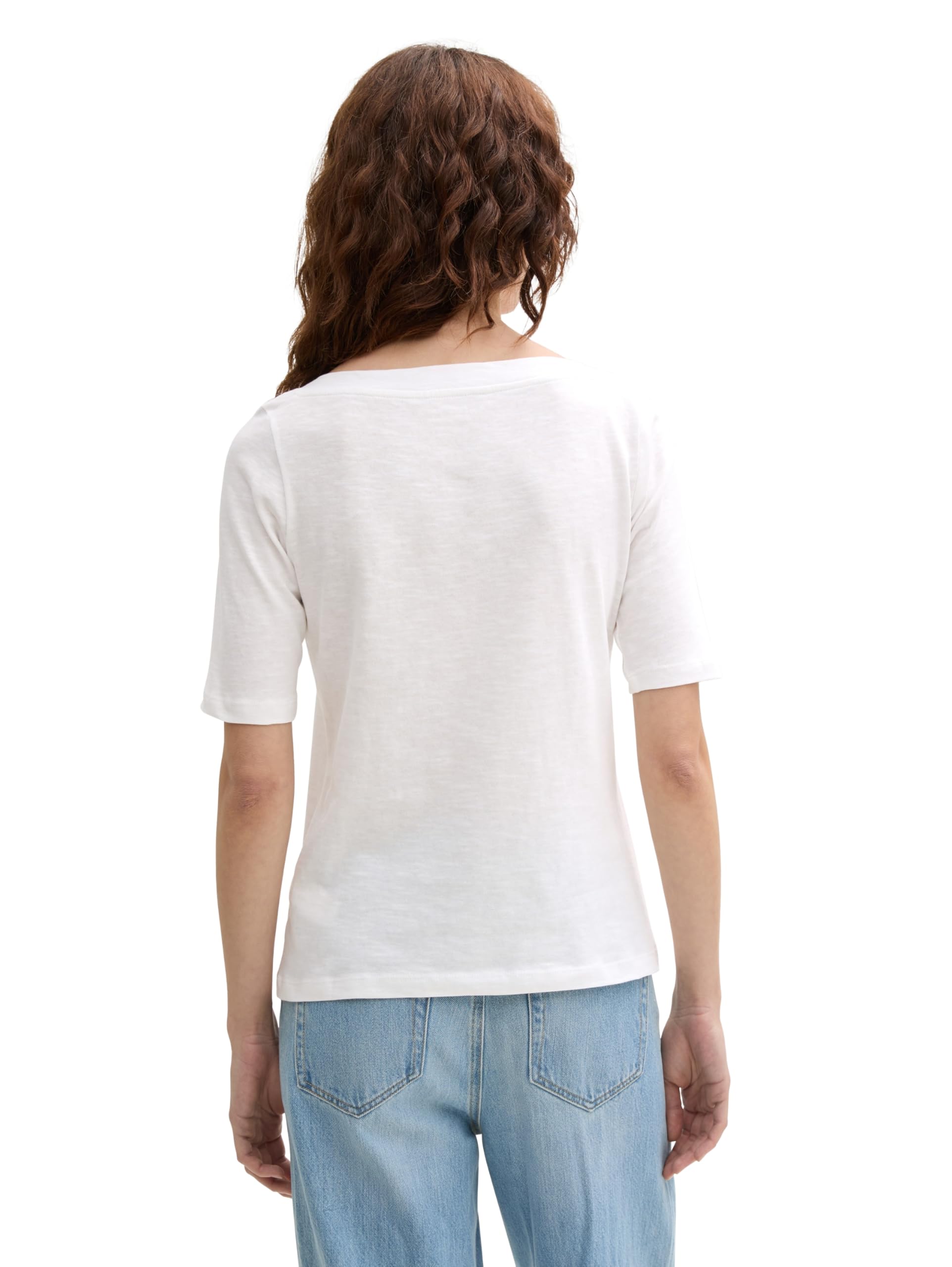 tom-tailor-t-shirt-mit-u-boot-ausschnitt-damen image 2