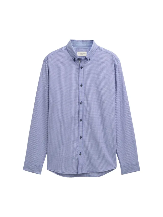 tom-tailor-herren-regular-fit-hemd-aus-baumwolle image 1