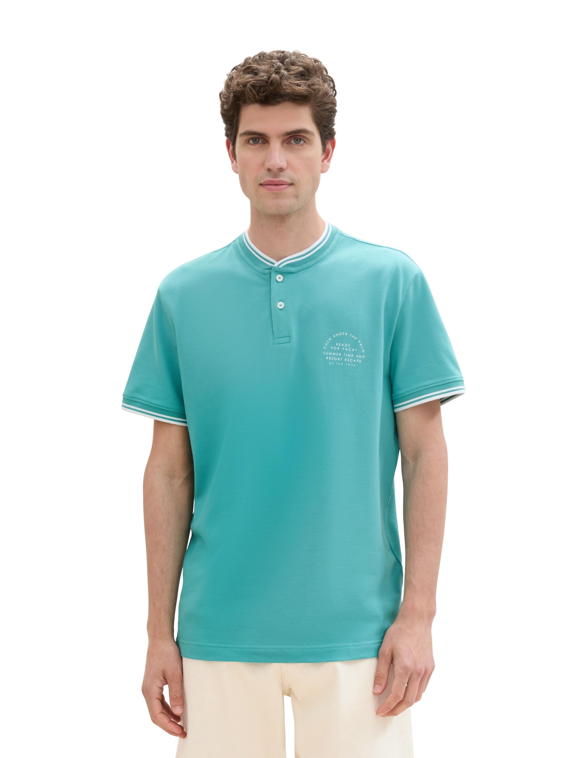 tom-tailor-herren-basic-piqu-poloshirt-stehkragen image 8