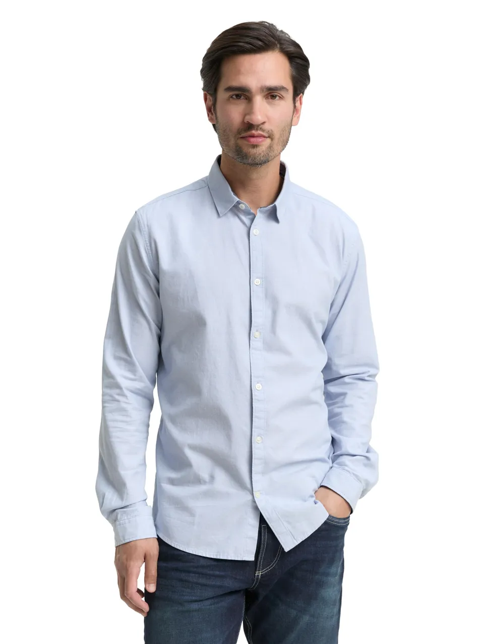 tom-tailor-herren-slim-fit-hemd-mit-struktur image 1