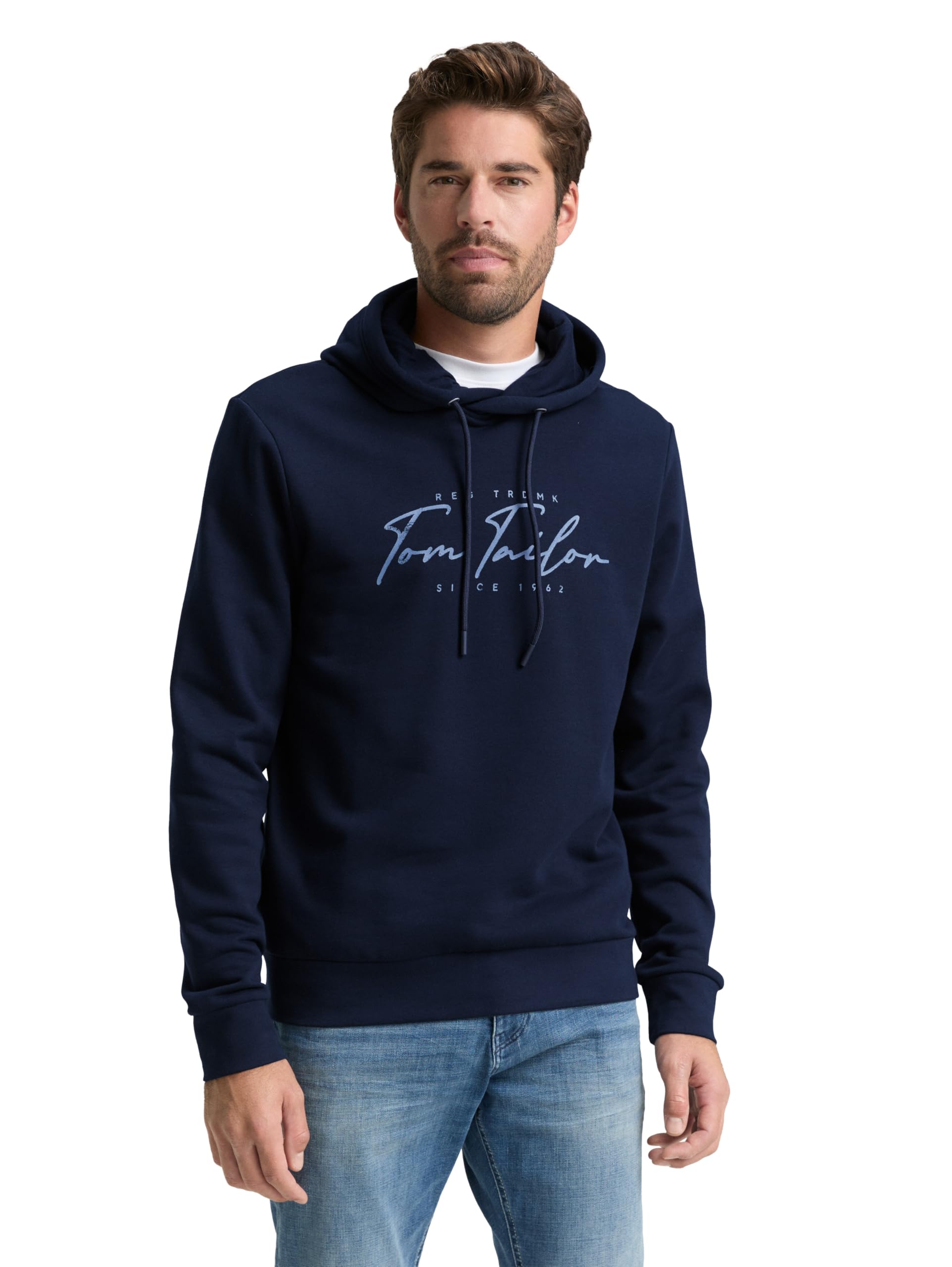 tom-tailor-herren-1047825-hoodie-sweatshirt-logo-print image 8