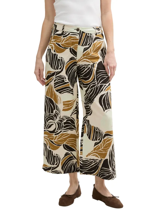 tom-tailor-damen-culotte-hose-mit-leinenanteil image 1