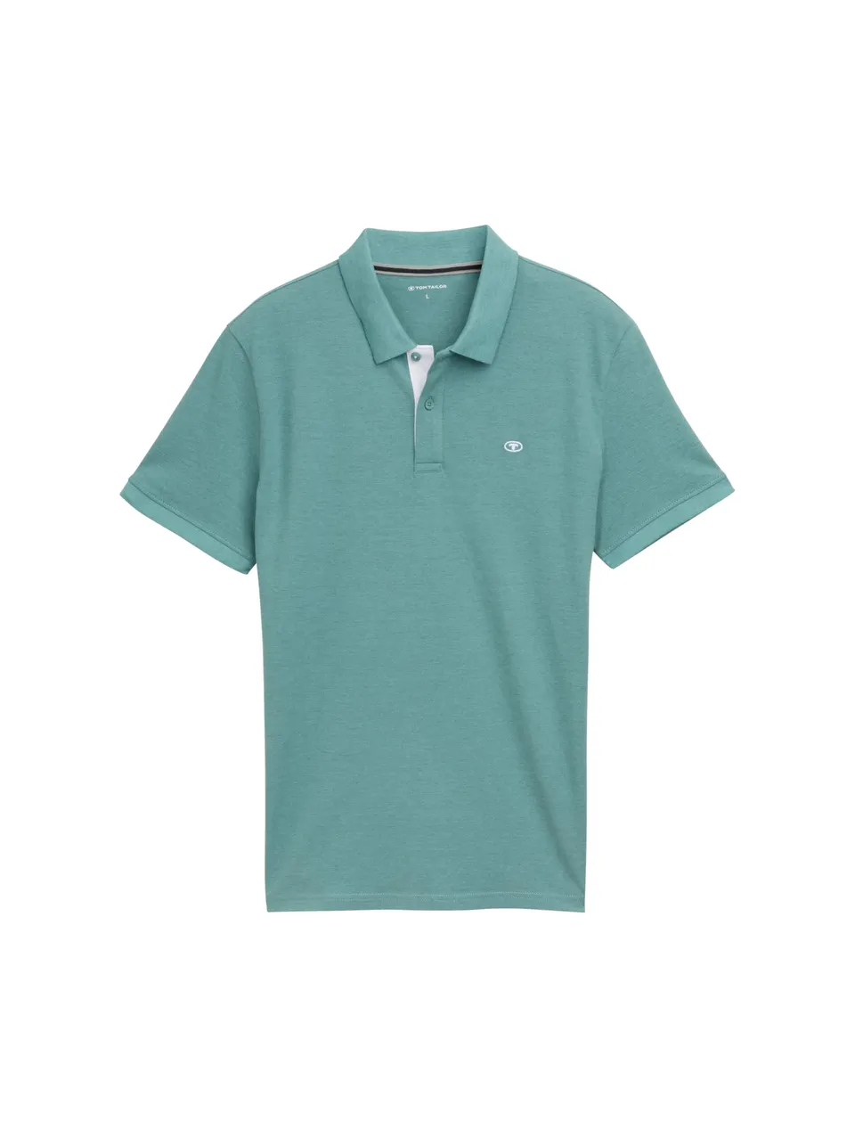 tom-tailor-1031006-poloshirt-herren-meadow-teal-dark-melange image 1