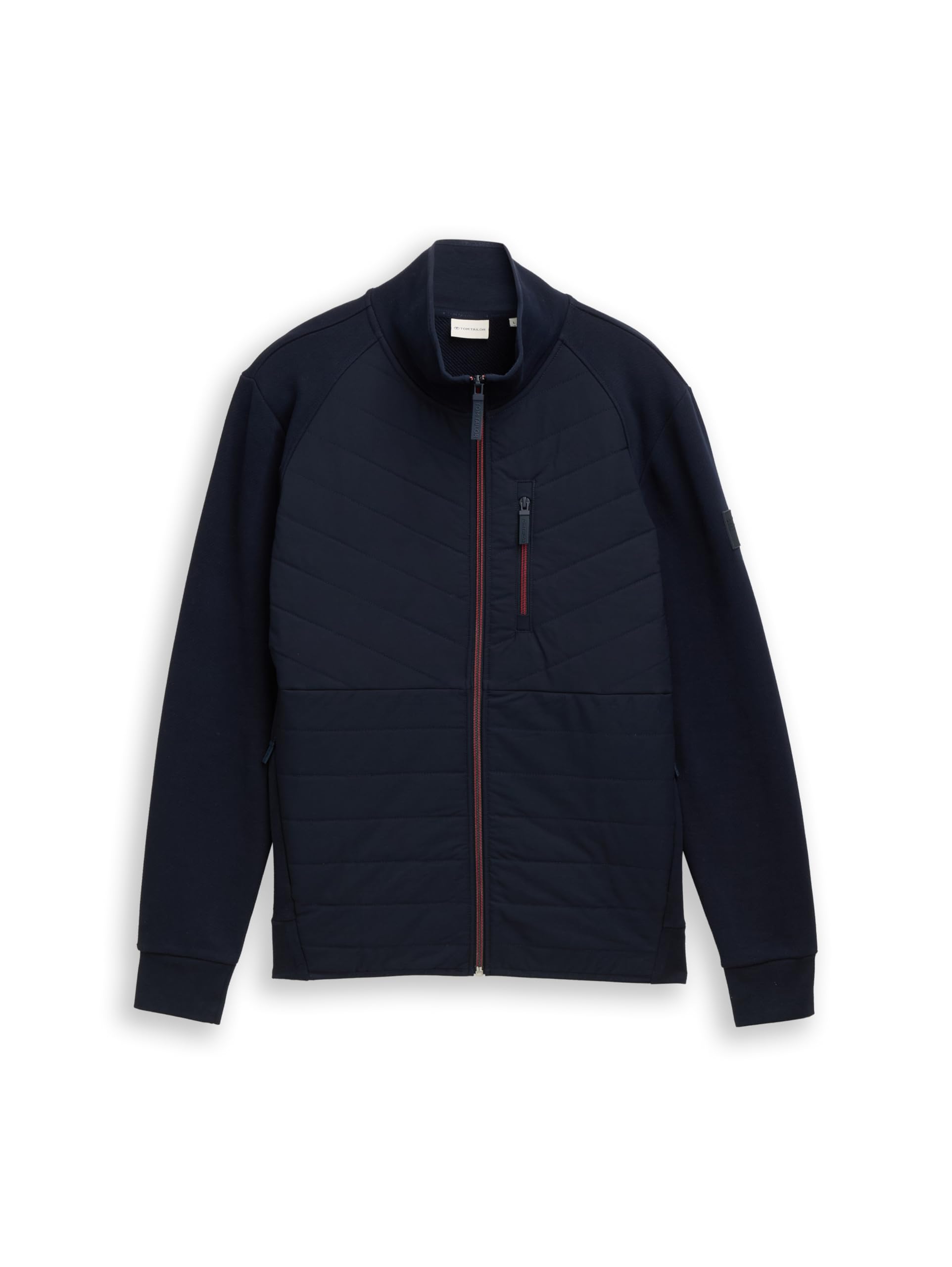 tom-tailor-herren-1047772-hybrid-sweatjacke-steppung image 5