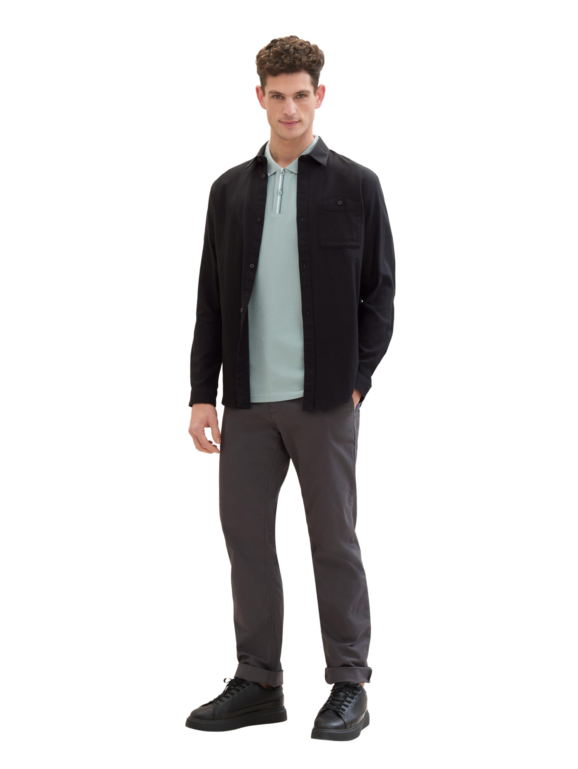 tom-tailor-herren-basic-piqu-poloshirt-regular-fit image 6