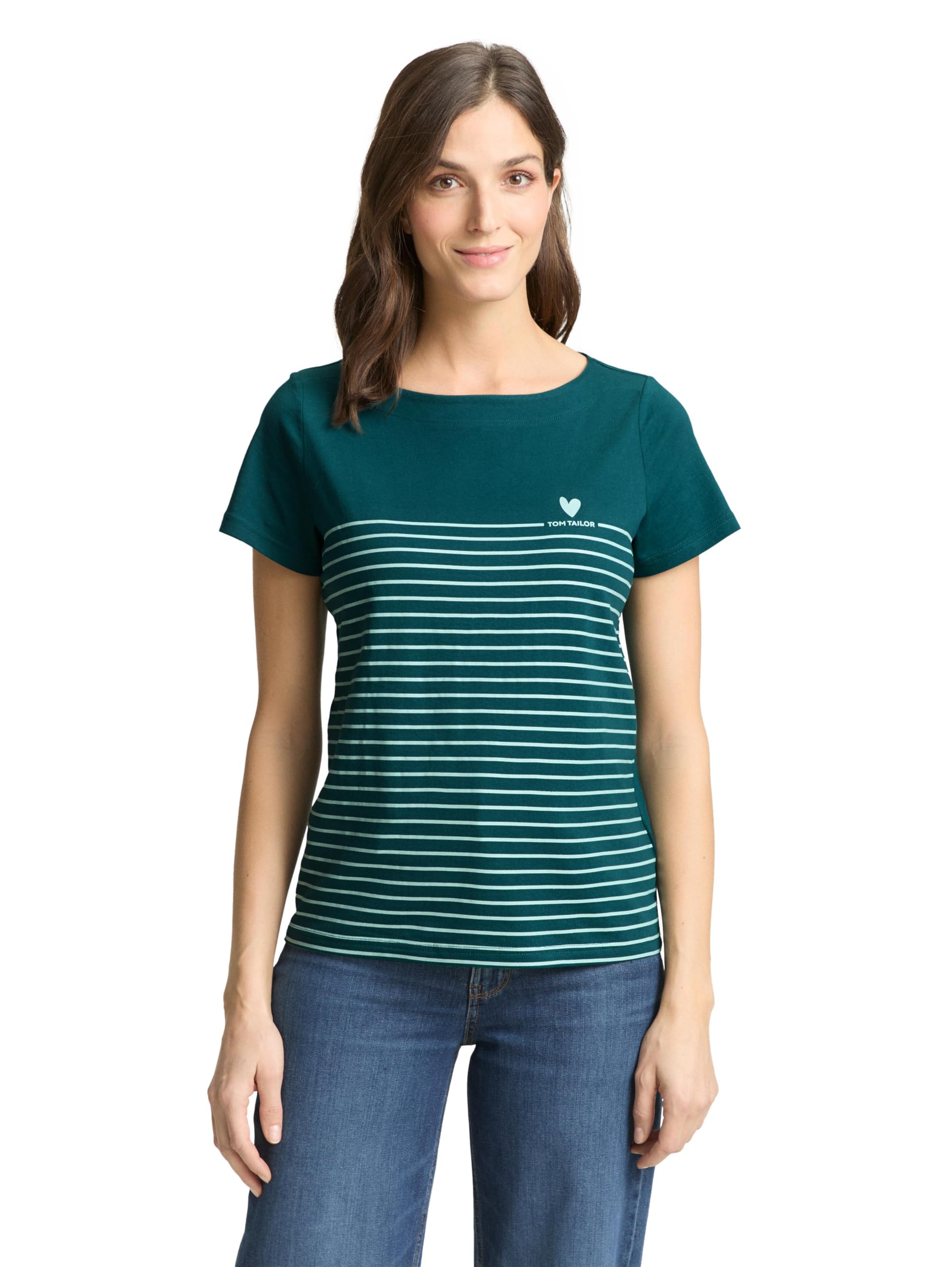 tom-tailor-t-shirt-damen-mit-streifenmuster image 8