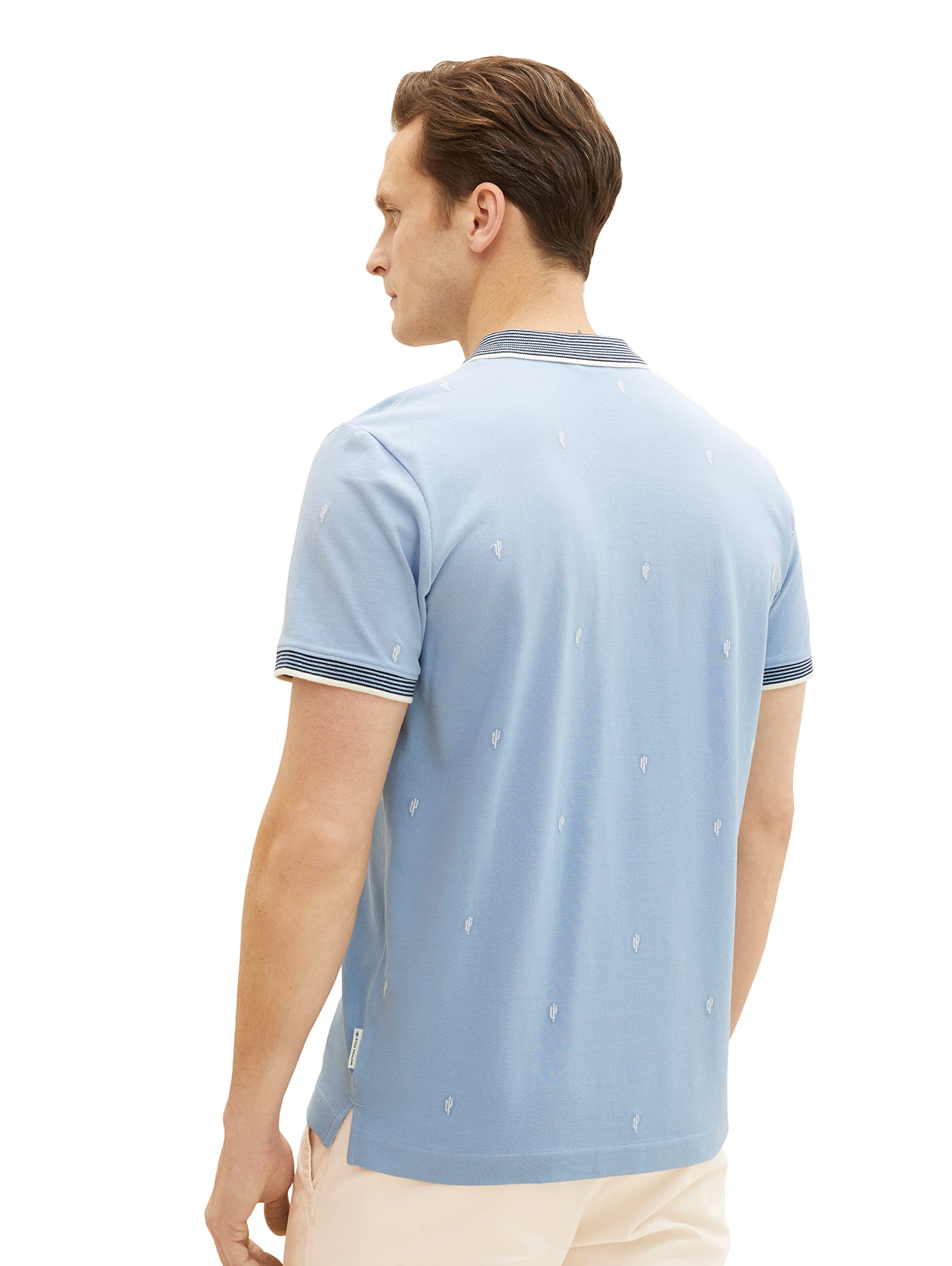 tom-tailor-herren-poloshirt-mit-muster image 2