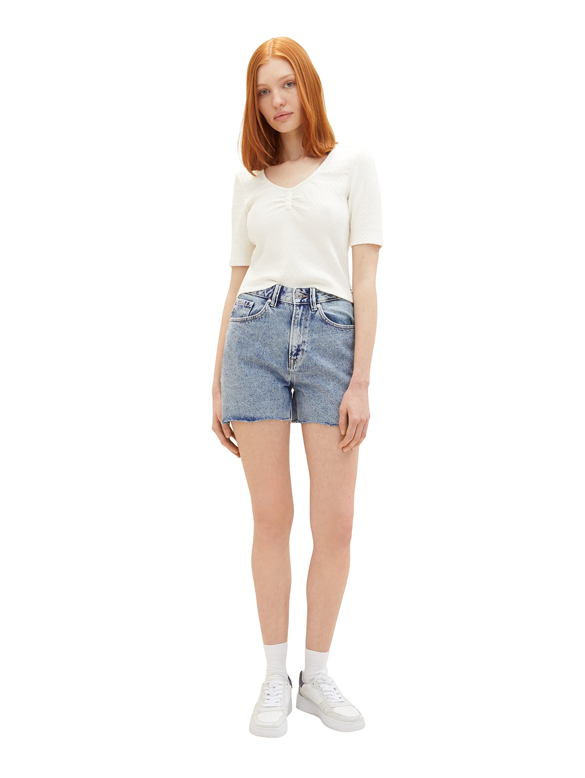 tom-tailor-denim-damen-mom-jeans-shorts-mom-fit image 6