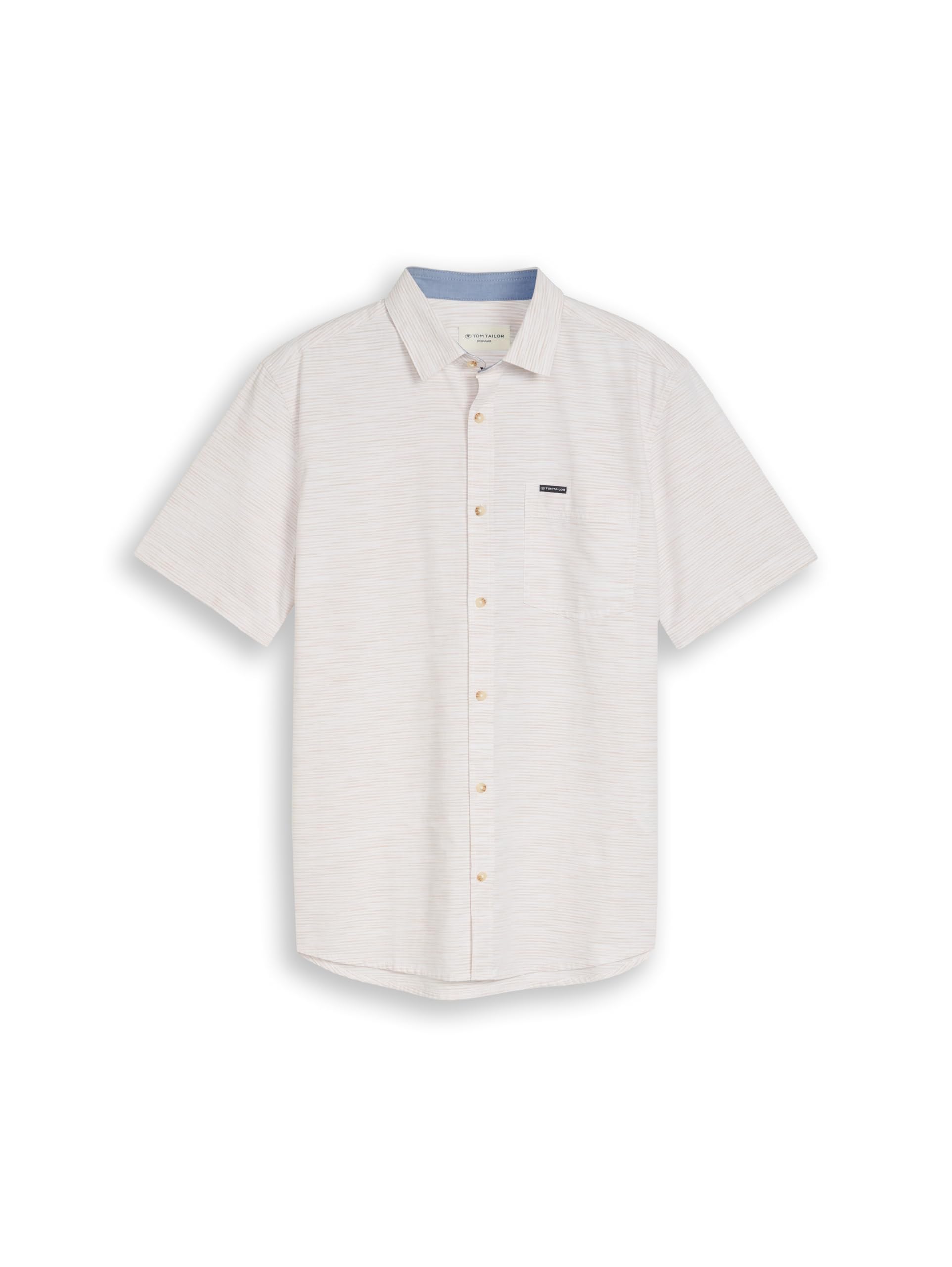 tom-tailor-1053285-herren-regular-fit-kurzarmhemd-aus-baumwolle image 5