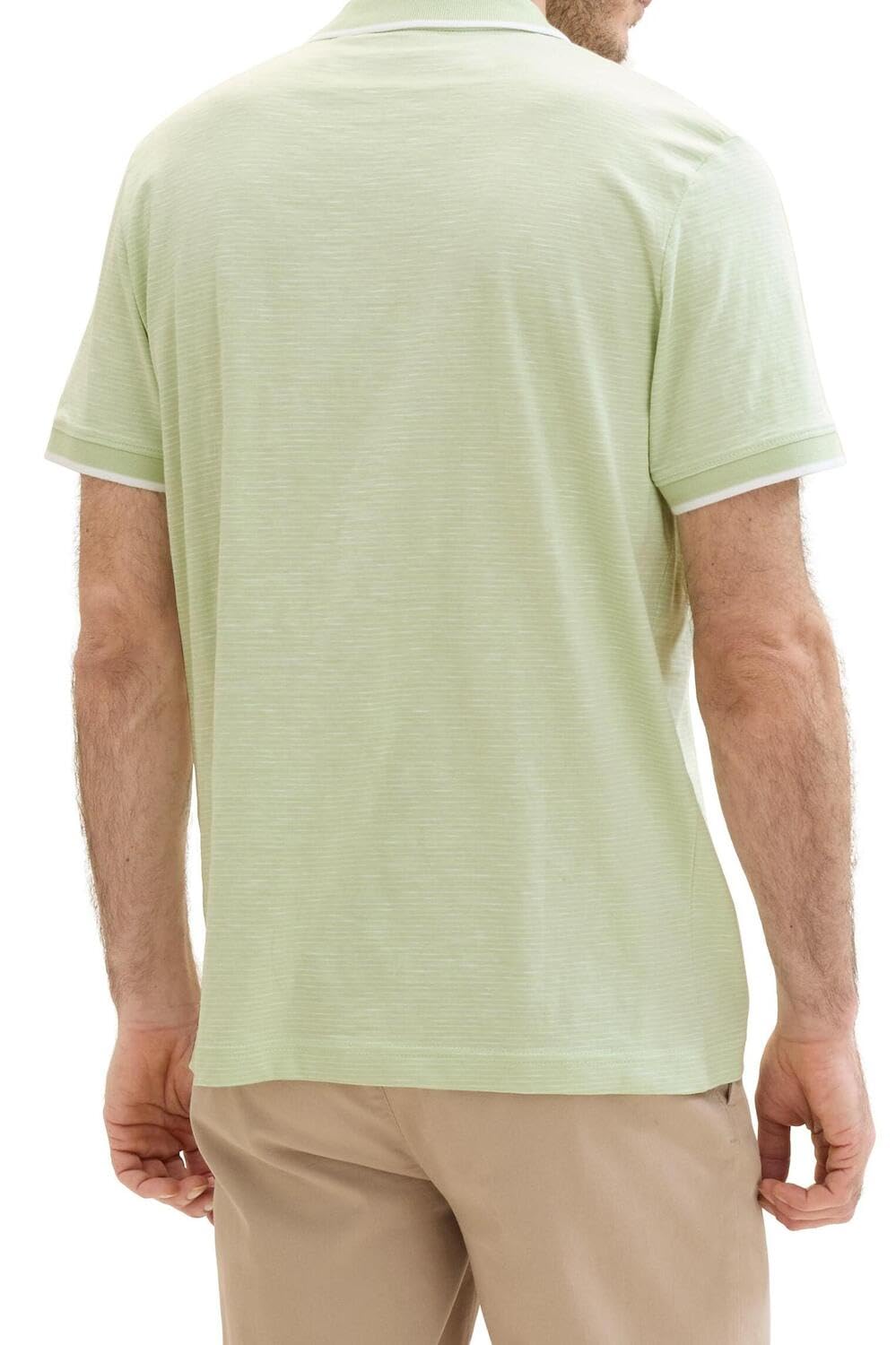 tom-tailor-herren-basic-poloshirt-mit-streifen-gestreiftes-poloshirt image 3