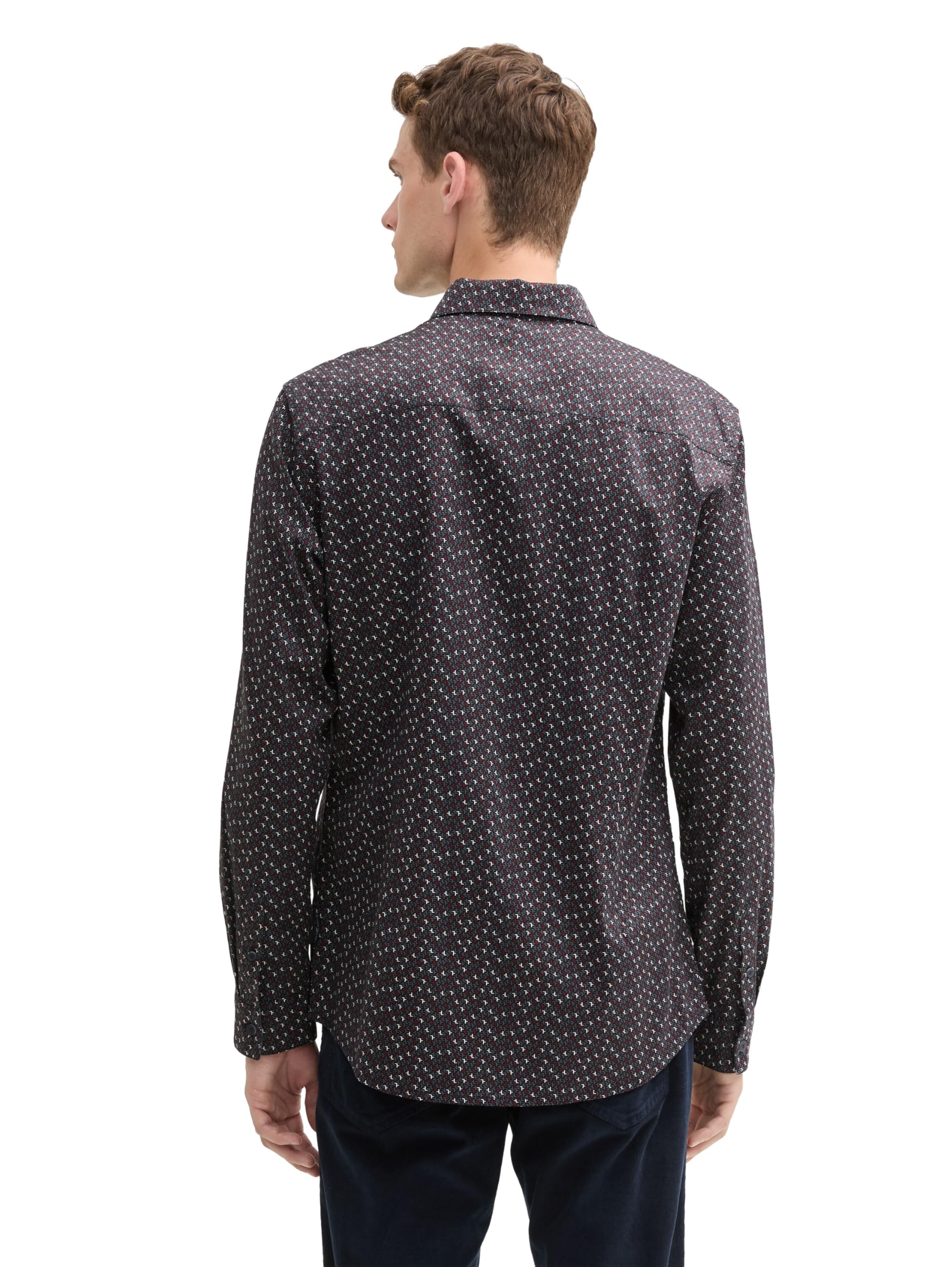 tom-tailor-1043804-herren-fitted-hemd-mit-stretch image 2