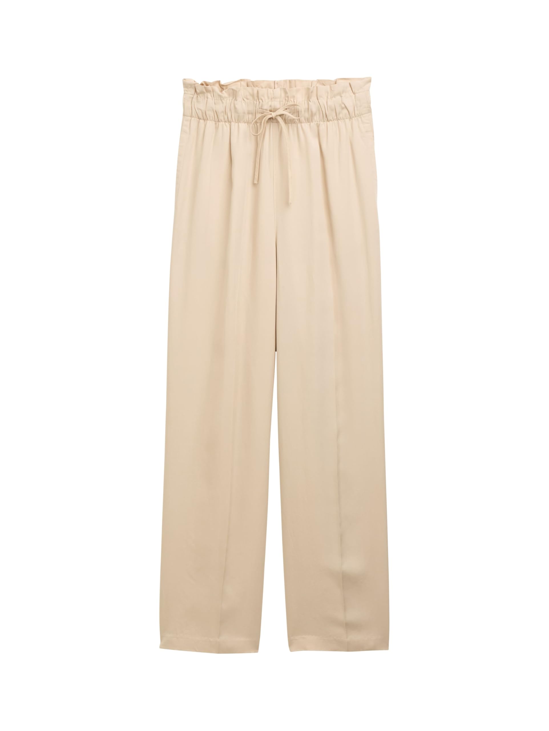 tom-tailor-denim-damen-wide-leg-hose-mit-kordelzug-lockere-freizeithose image 4