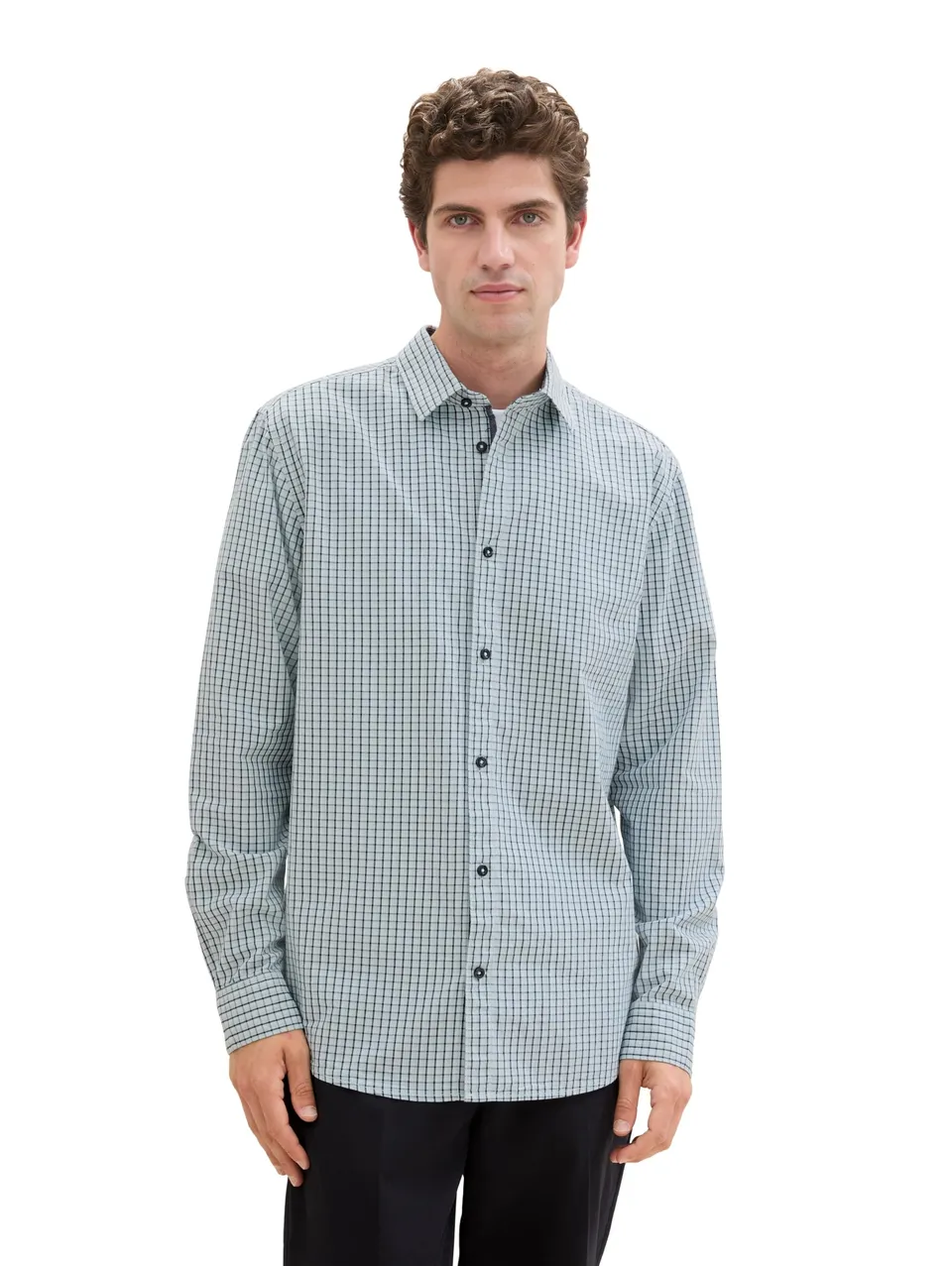 tom-tailor-herren-1042654-regular-fit-hemd-karomuster image 1