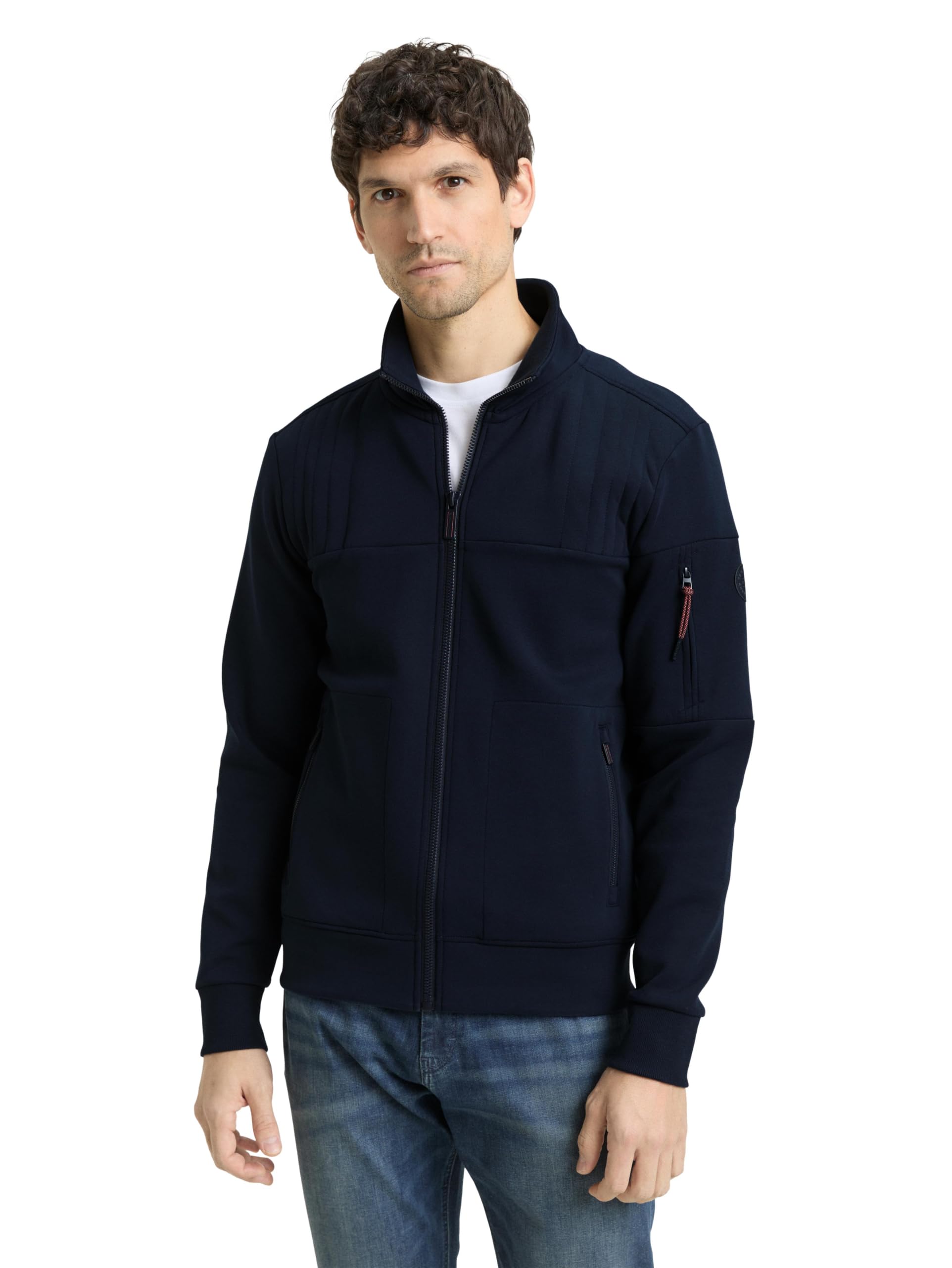 tom-tailor-herren-sweatjacke-mit-stehkragen-5 image 6