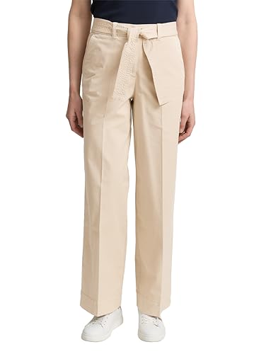 tom-tailor-damen-ttlea-wide-leg-hose-weit-geschnittenes-bein-hoher-tragekomfort image 8