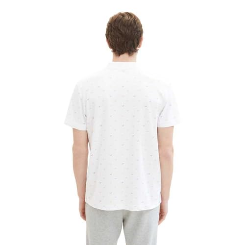 tom-tailor-herren-poloshirt-mit-punkten-34624-white-letter-design-gr-e-l image 8