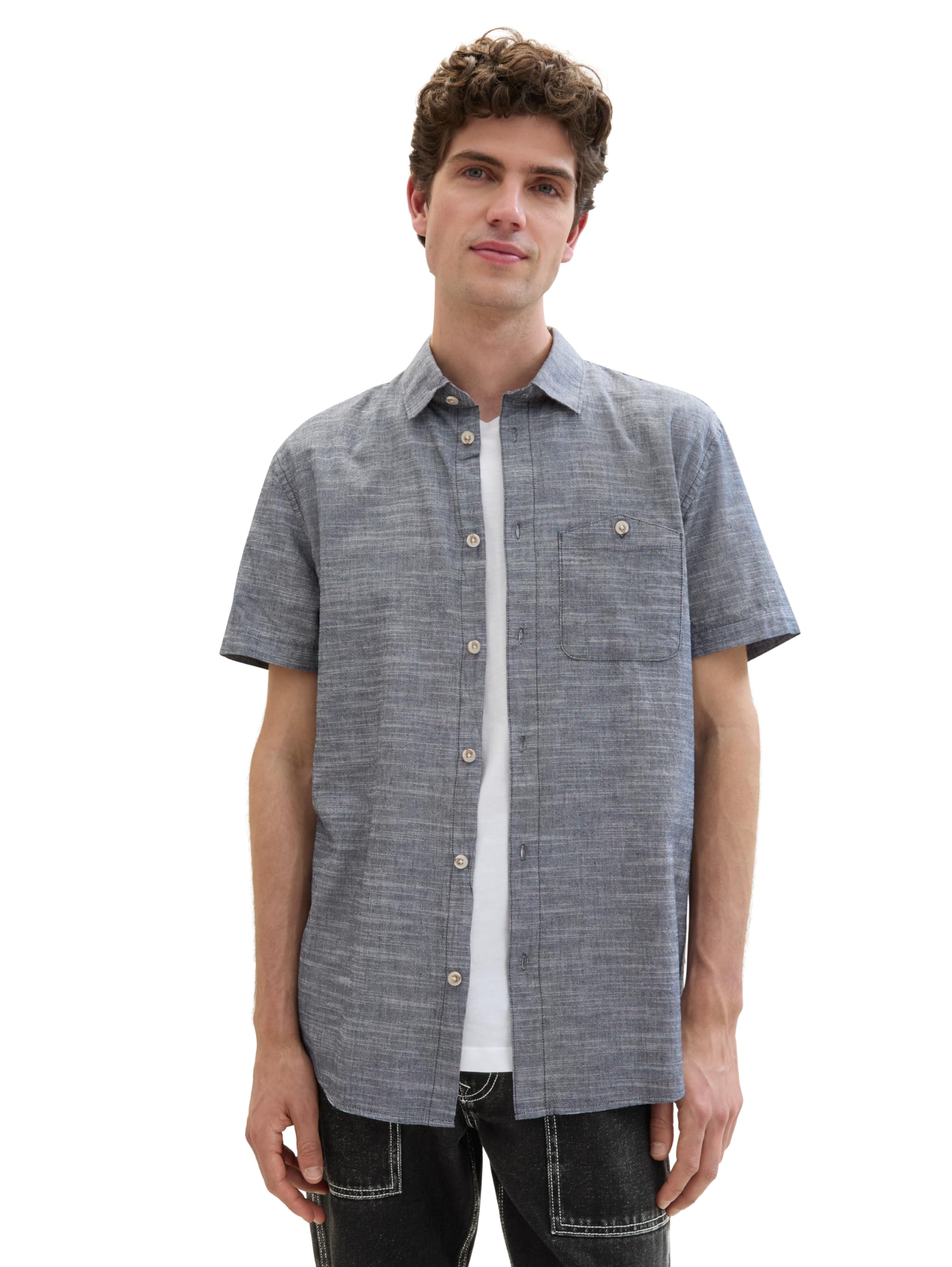 tom-tailor-denim-herren-slubyarn-shirt-1041383 image 7