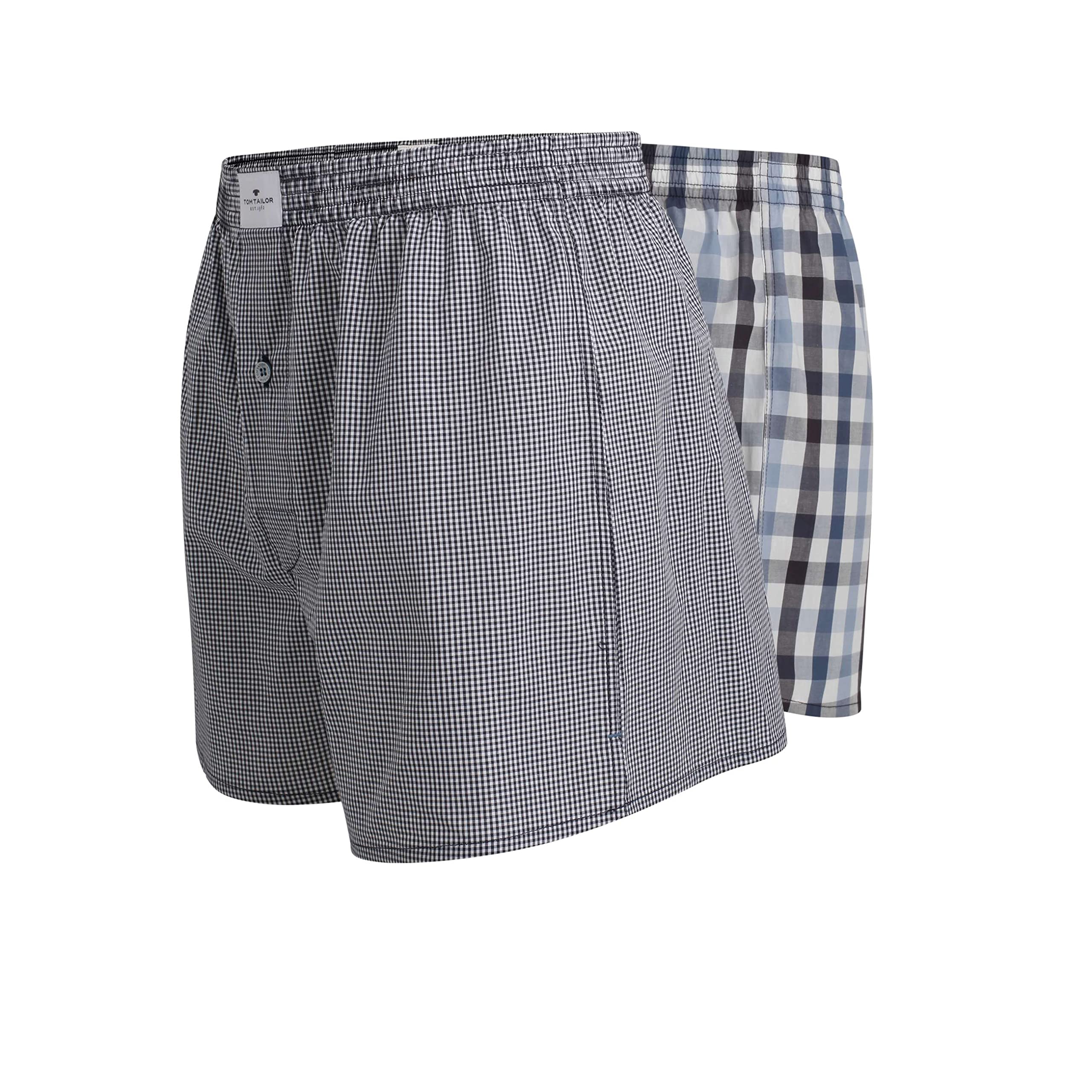 tom-tailor-herren-boxershort-blau-kariert-2er-pack image 8