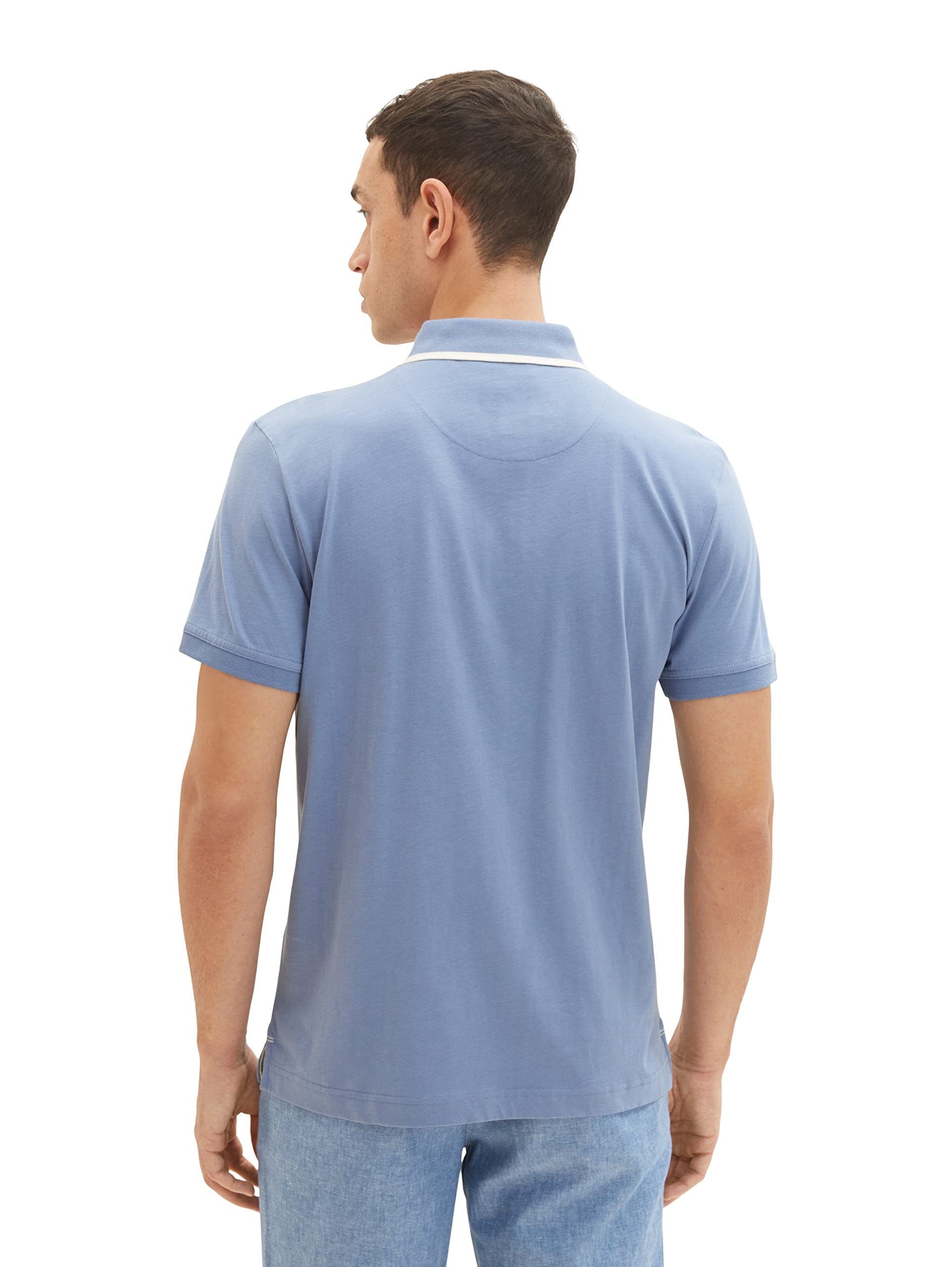 tom-tailor-herren-poloshirt-mit-logo-print-regular-fit-2 image 2