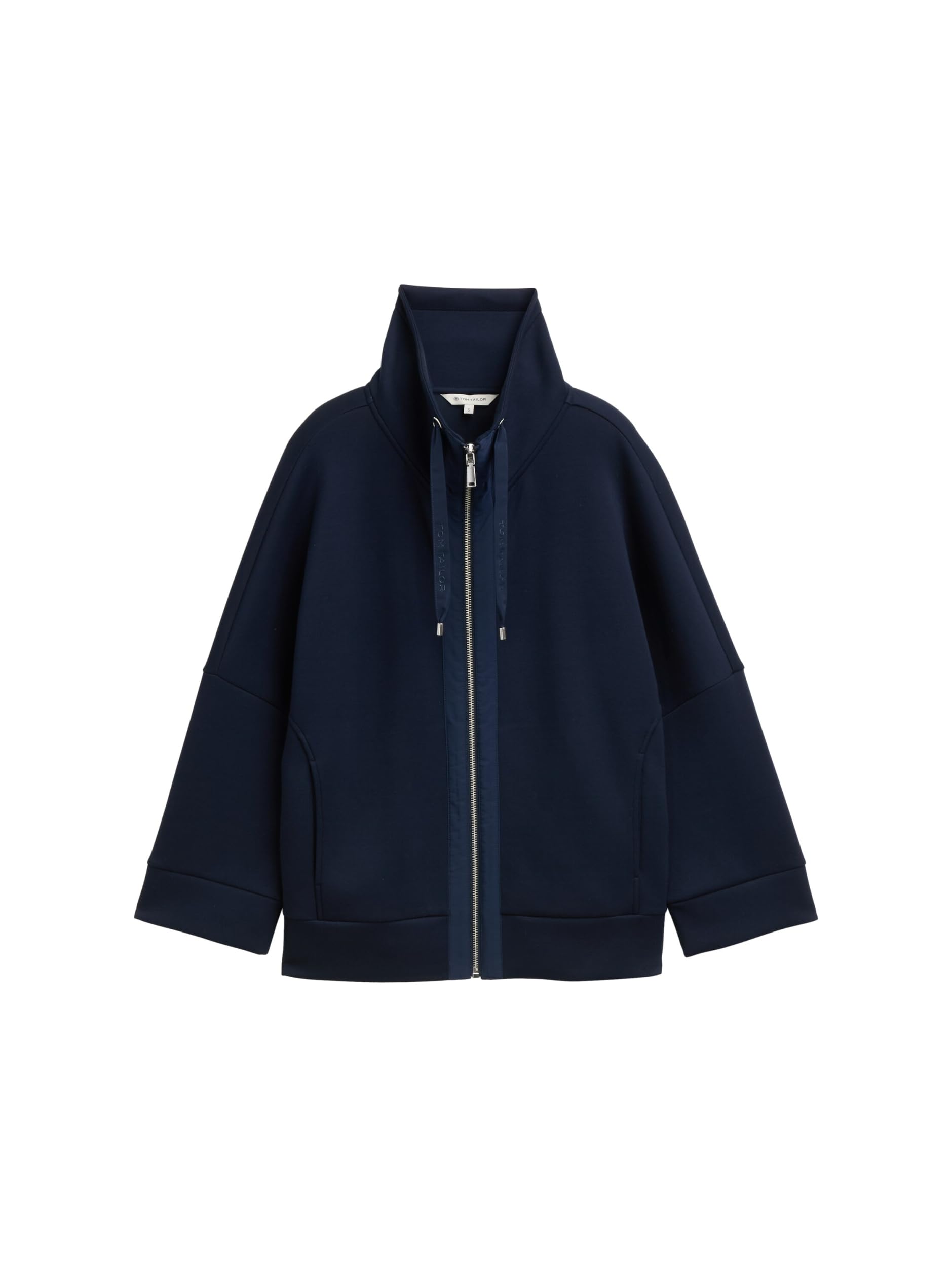 tom-tailor-damen-boxy-fit-scuba-sweatjacke image 5