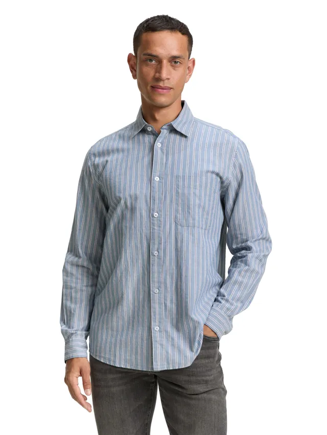 tom-tailor-herren-1047327-regular-fit-hemd-mit-streifenmuster image 1