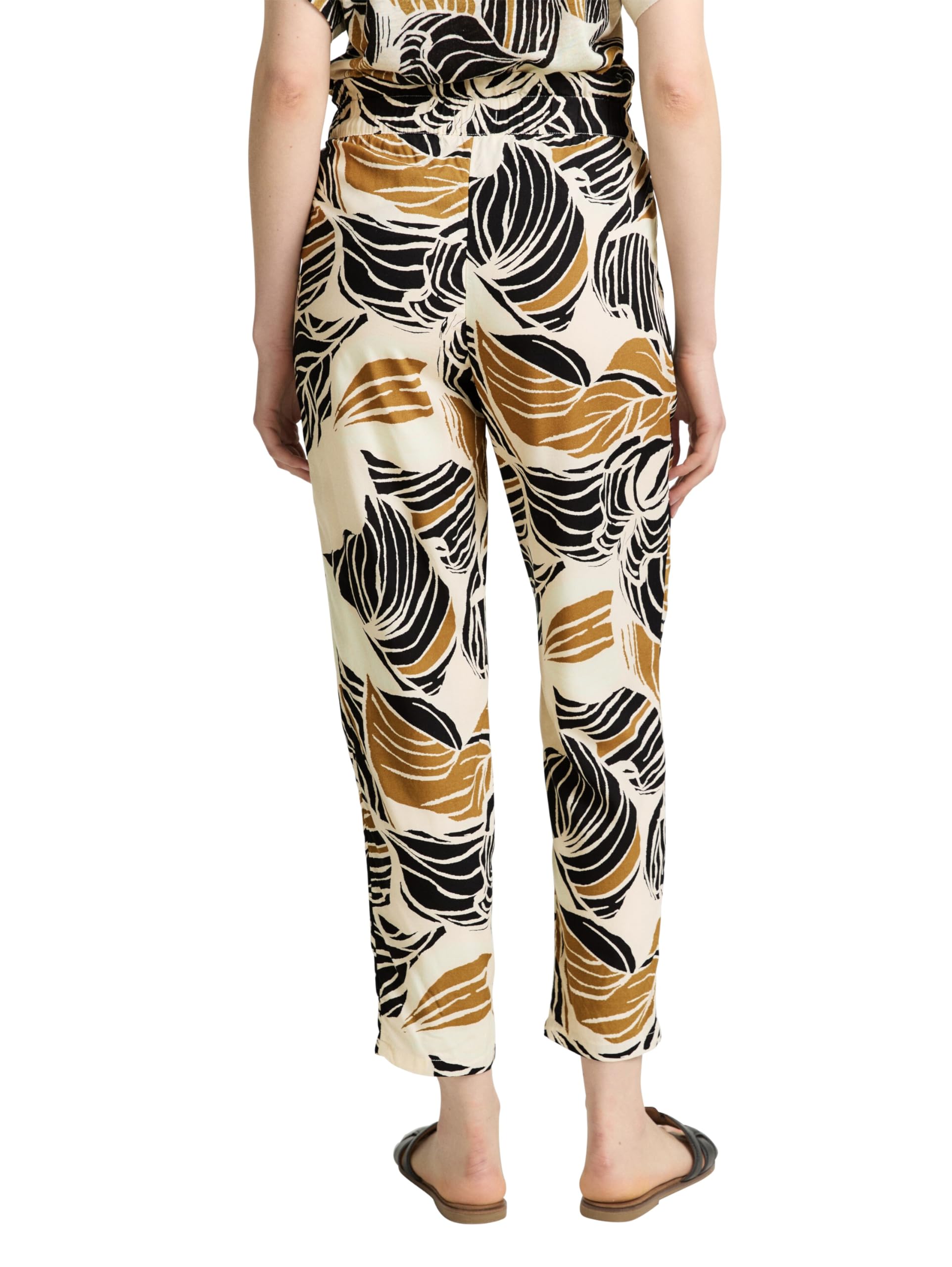 tom-tailor-damen-loose-slim-paperbag-hose image 2