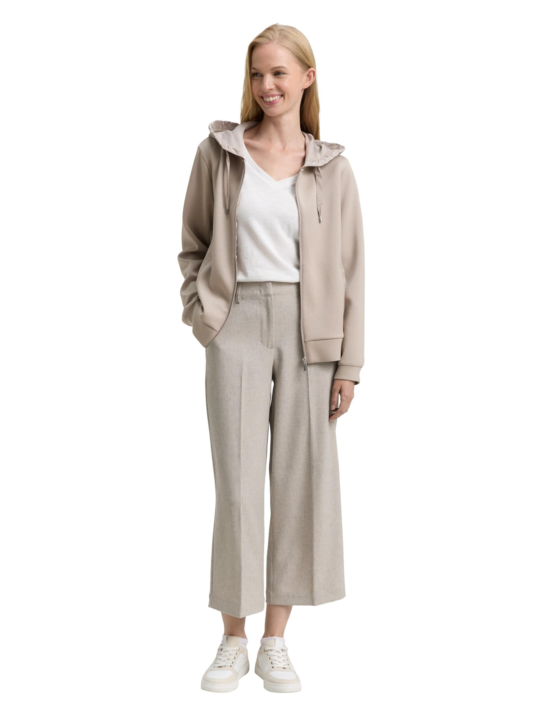 tom-tailor-damen-hoodie-sweatjacke-scuba image 5
