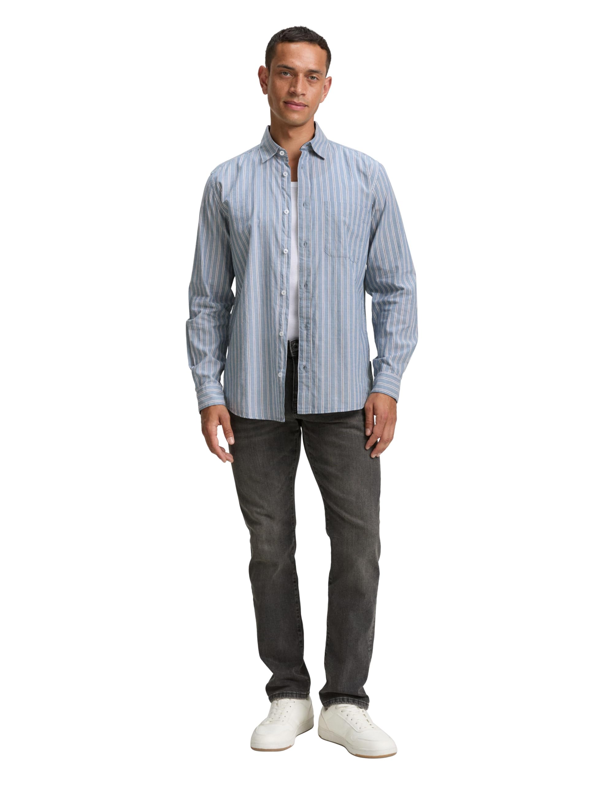 tom-tailor-herren-1047327-regular-fit-hemd-mit-streifenmuster image 2